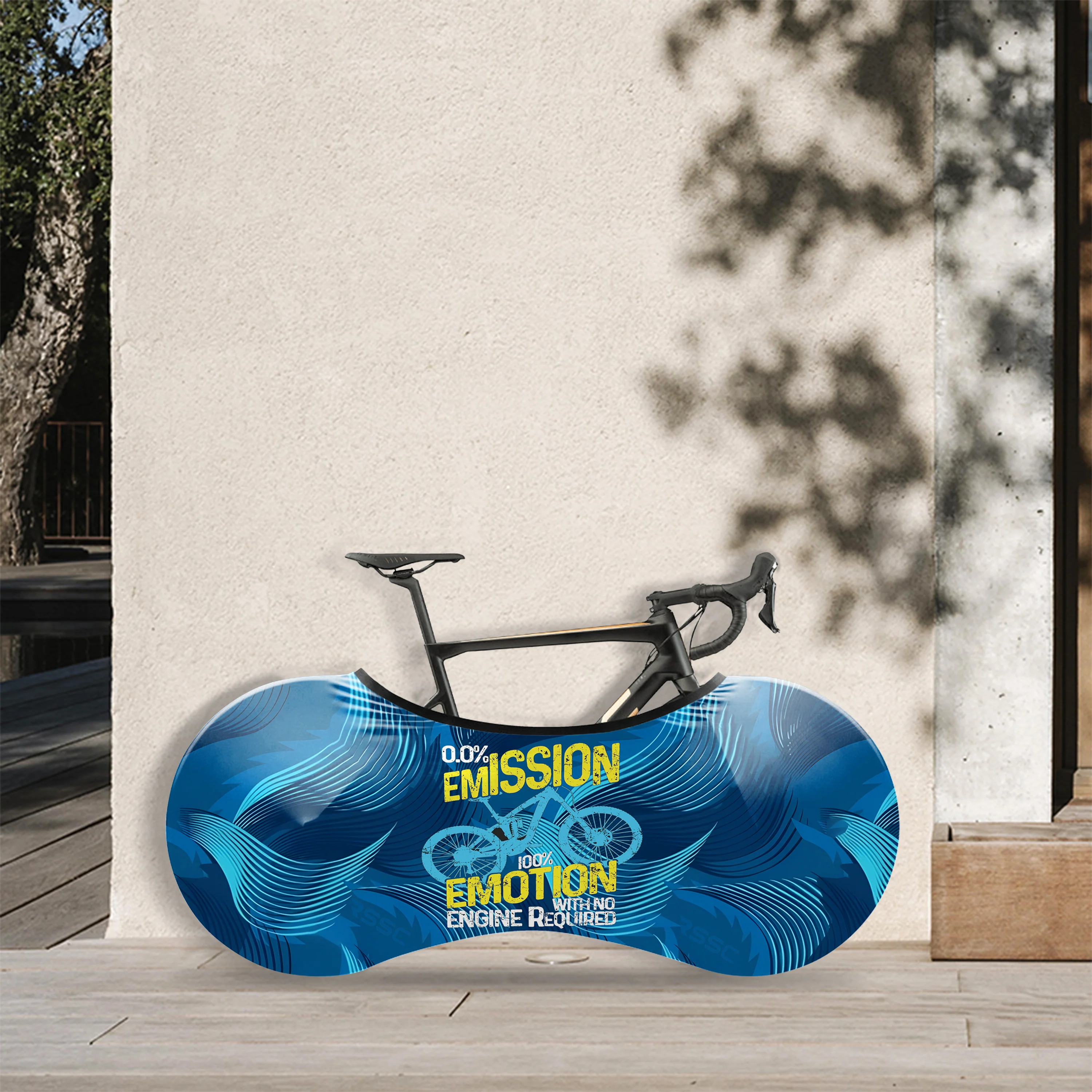 0.0% Emission 100% Emotio Bicycle Wheels Cover - Image 5