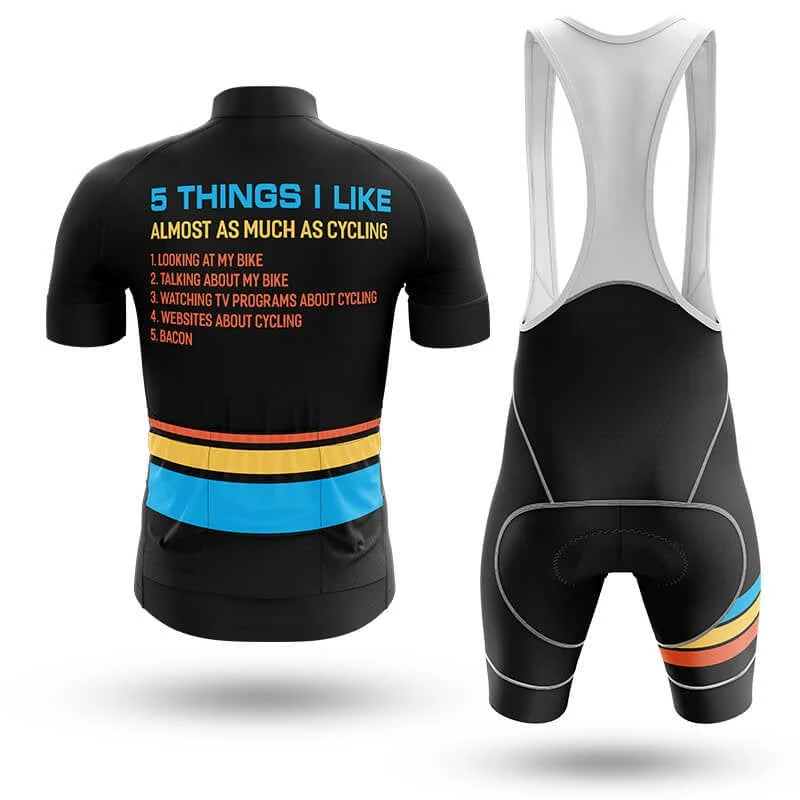 5 Things I Like Men's Short Sleeve Cycling Kit - Image 2