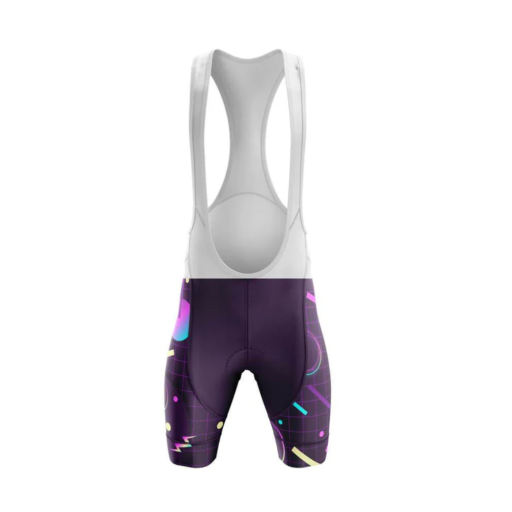 90s Memphis Club Men's Short Sleeve Cycling Kit - Image 4