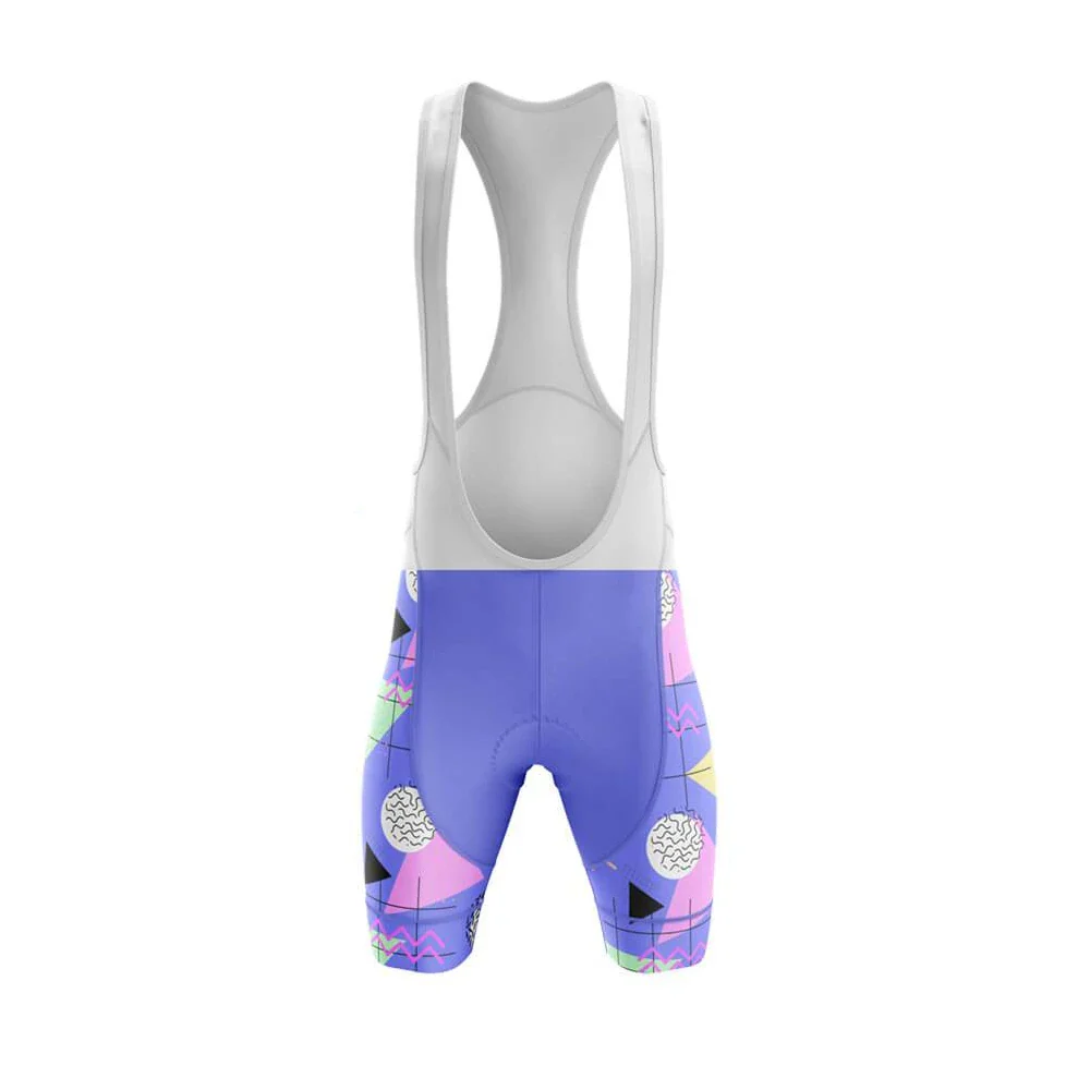 90s Memphis Club Men's Short Sleeve Cycling Kit - Image 4