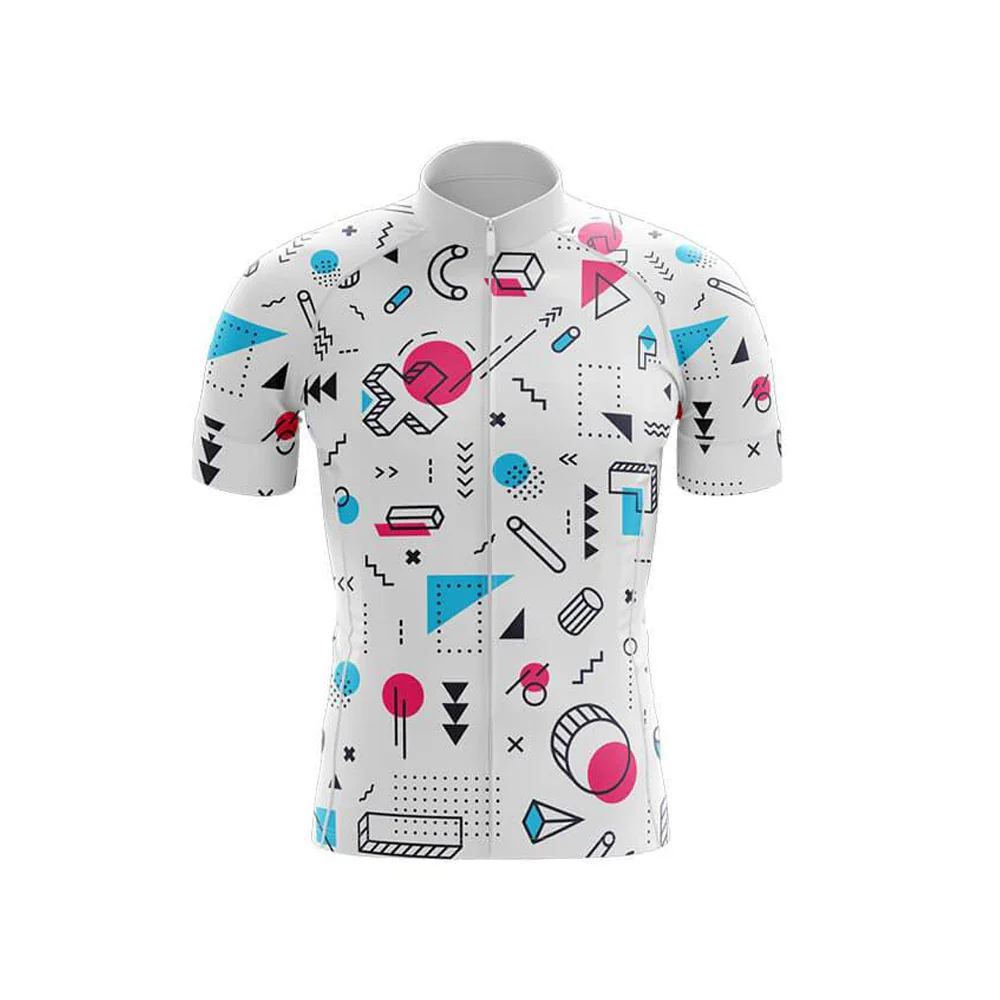 90s Memphis Club Men's Short Sleeve Cycling Kit - Image 3