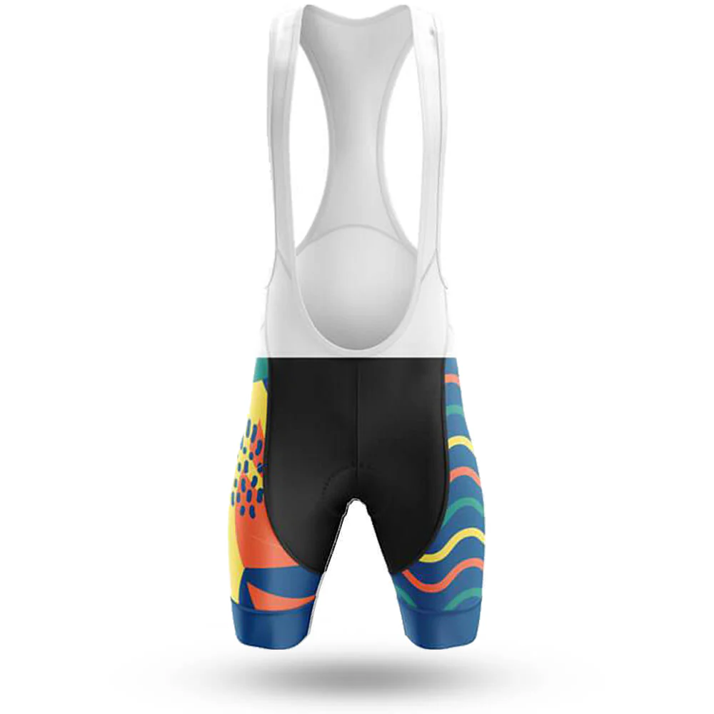 Abstract Men's Short Sleeve Cycling Kit - Image 4