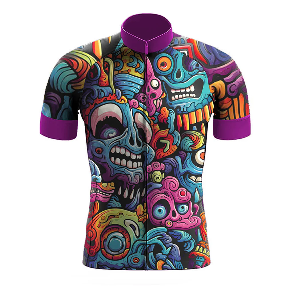 Alien Creatures Multicolor Men's Cycling Kit - Image 3