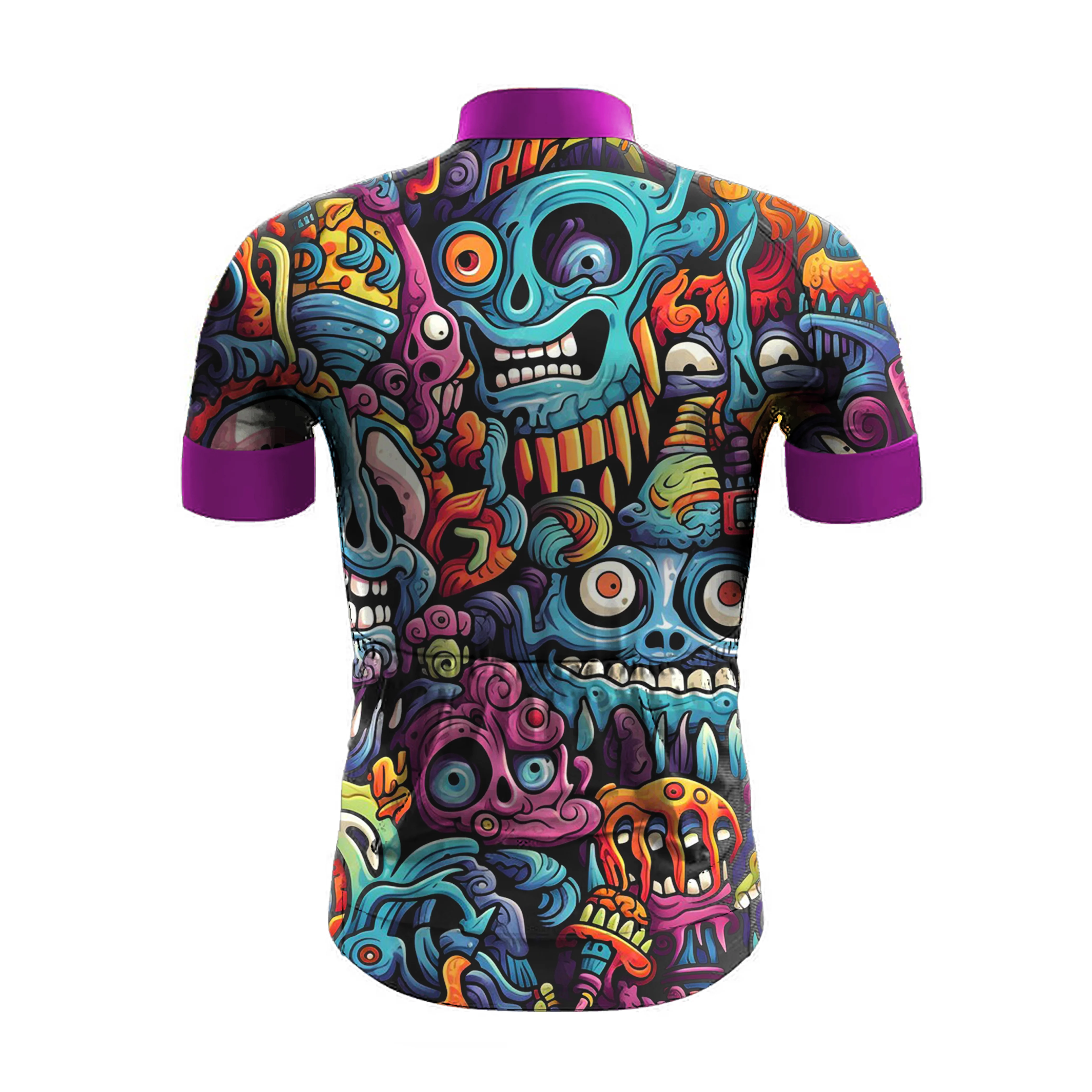 Alien Creatures Multicolor Men's Cycling Kit - Image 5