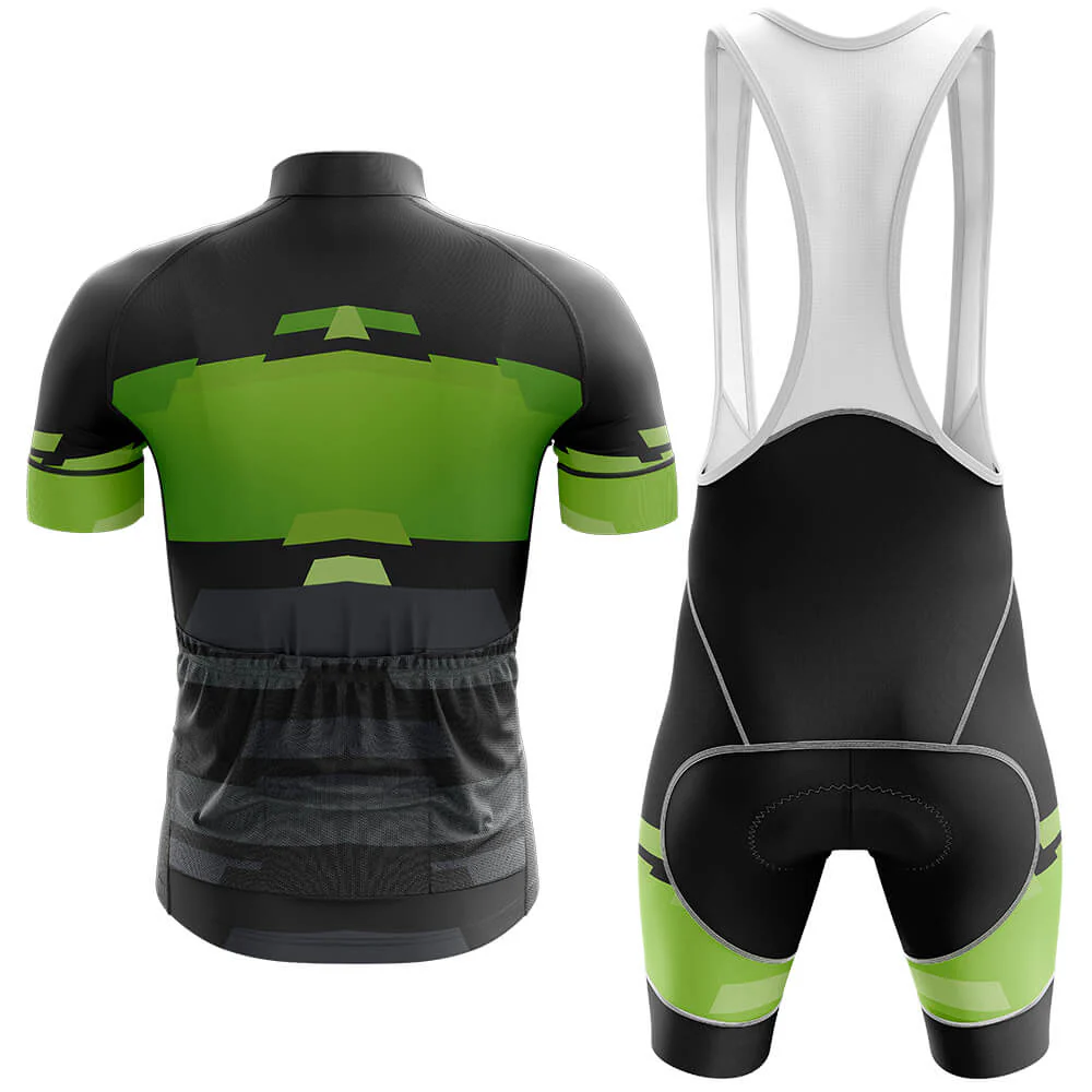AS LONG I BREATHE I ATTACK Men's Short Sleeve Cycling Kit - Image 2