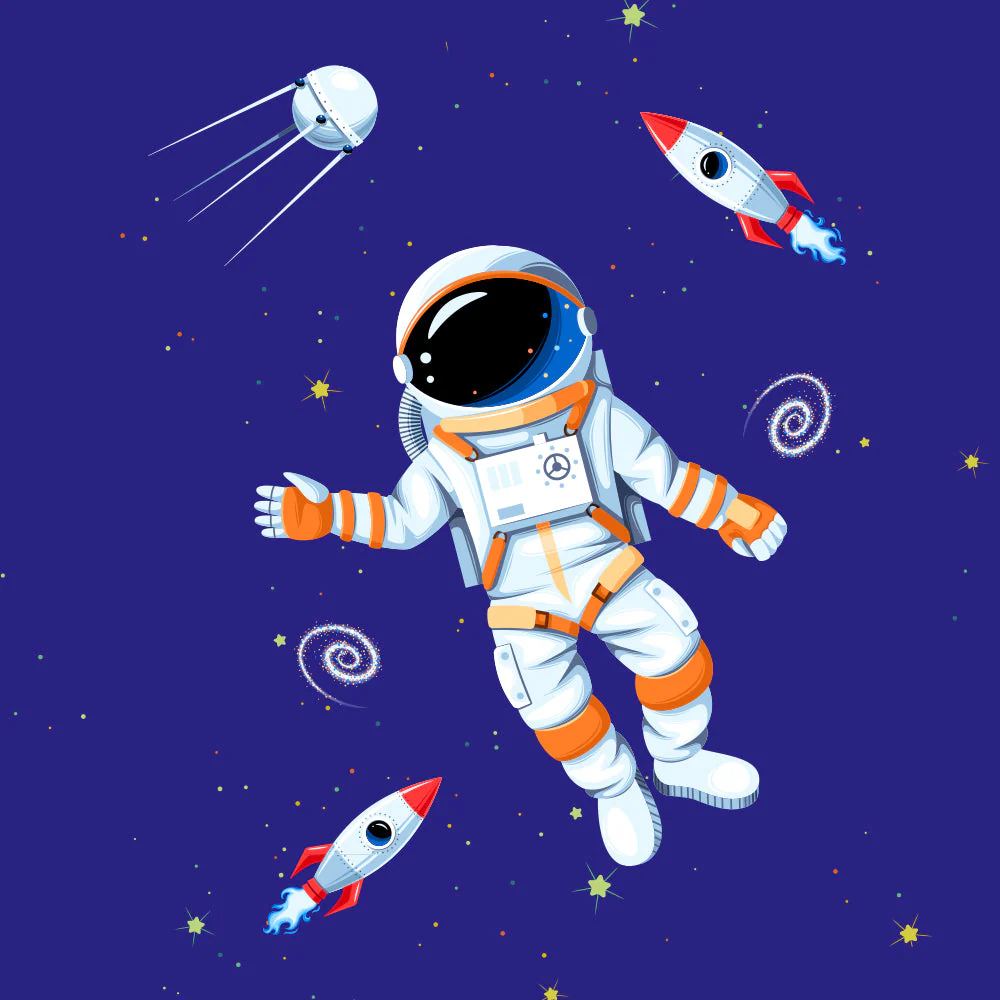 Astronaut Kid's Cycling Kit - Image 7