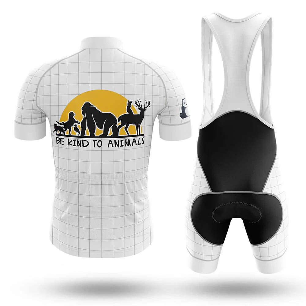 Be Kind To Animals Men's Short Sleeve Cycling Kit - Image 2