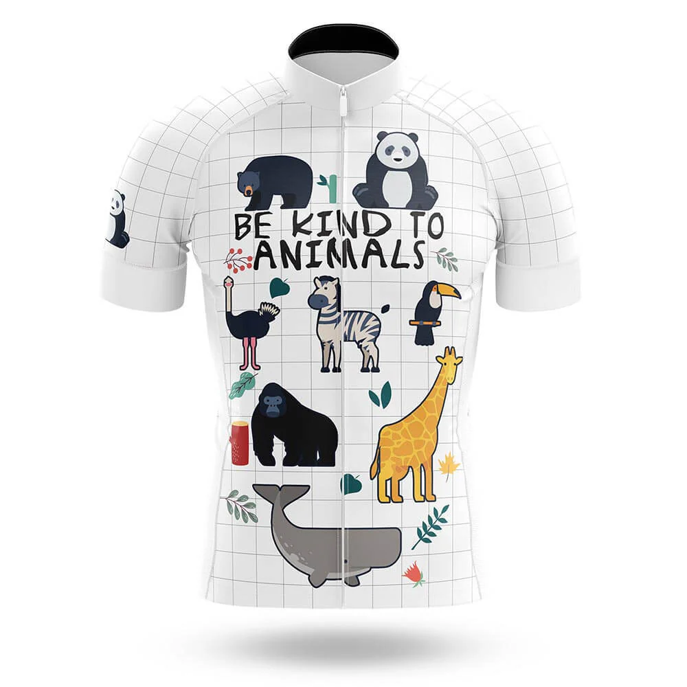Be Kind To Animals Men's Short Sleeve Cycling Kit - Image 3