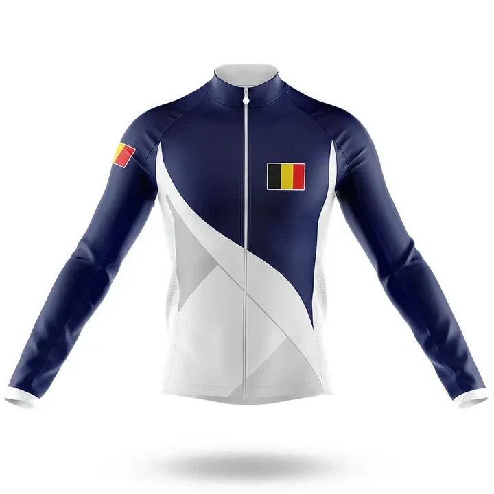 BELGIUM S4 Men's Long Sleeve Cycling Kit - Image 3