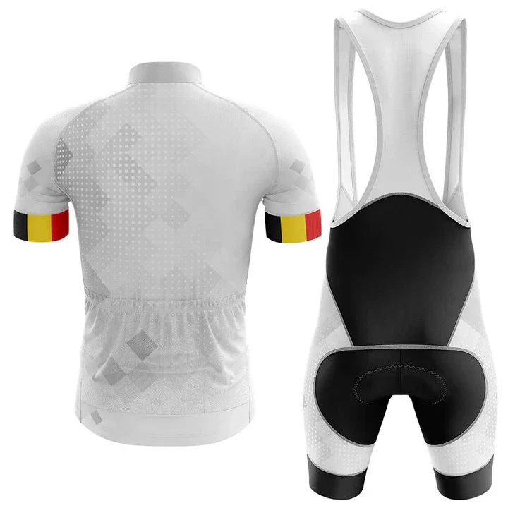 BELGIUM Men's Short Sleeve Cycling Kit - Image 2
