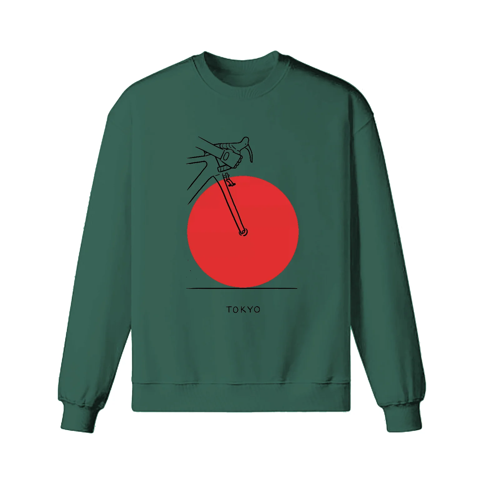 Bicycle Wheels Sweatshirt - Image 3