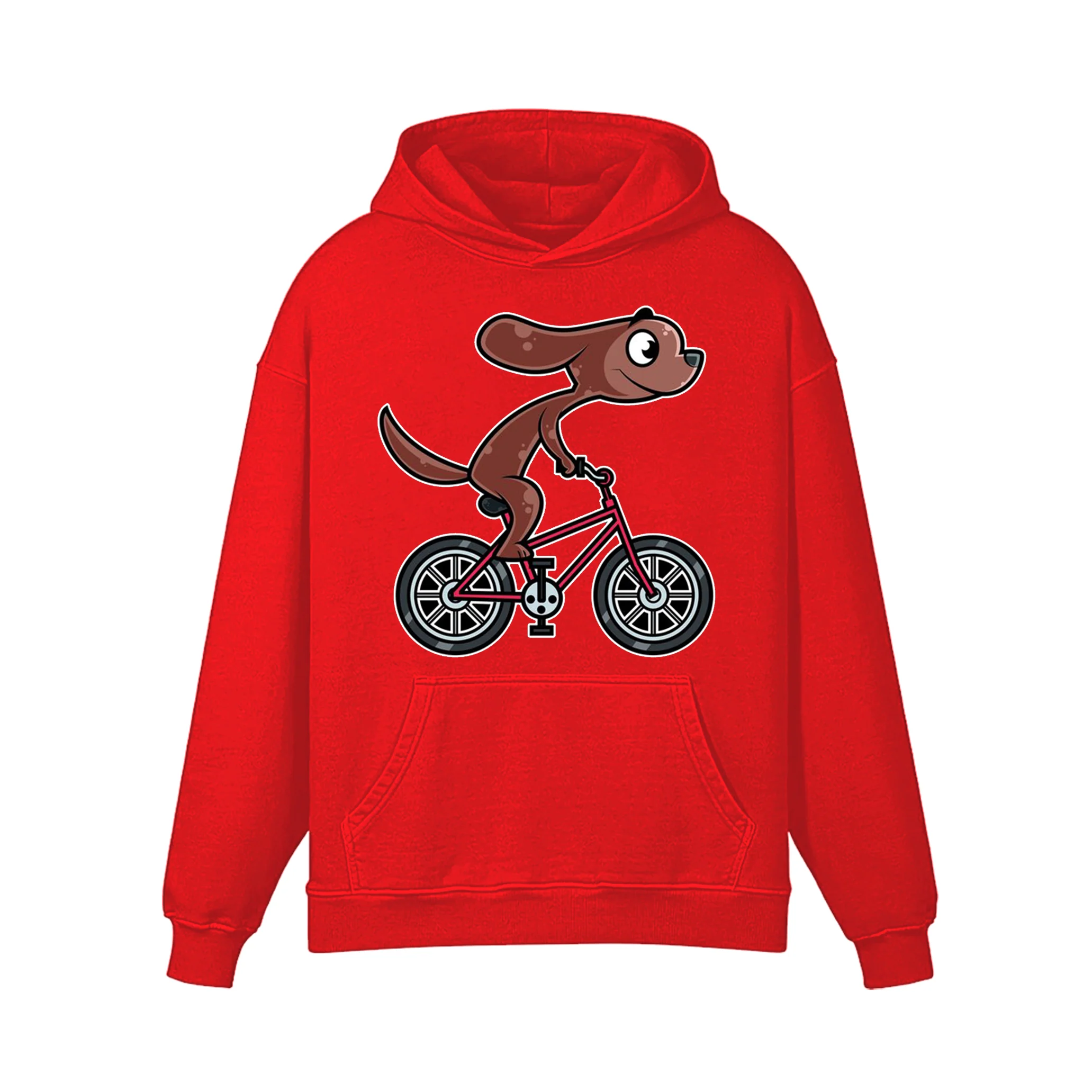 Bike Dog Hoodie - Image 2