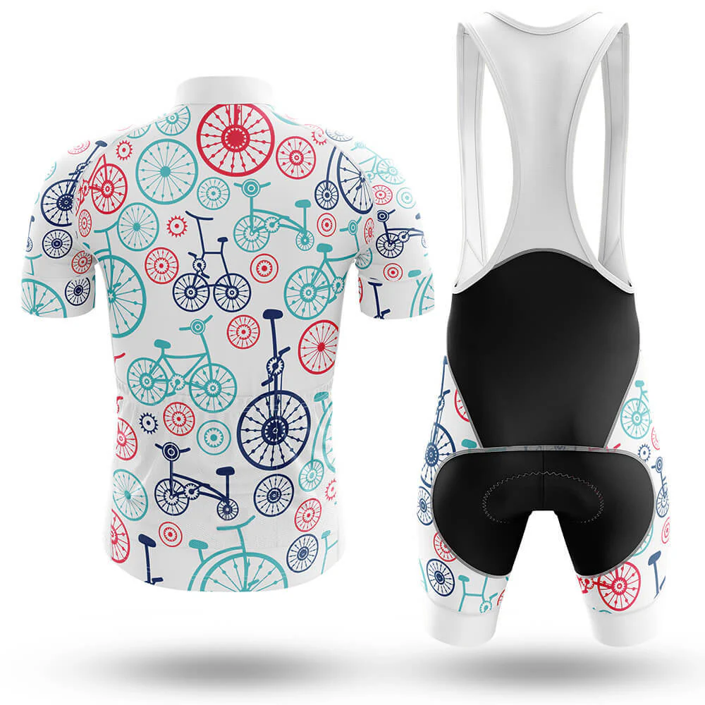 Bike Pattern Men's Cycling Kit - Image 2
