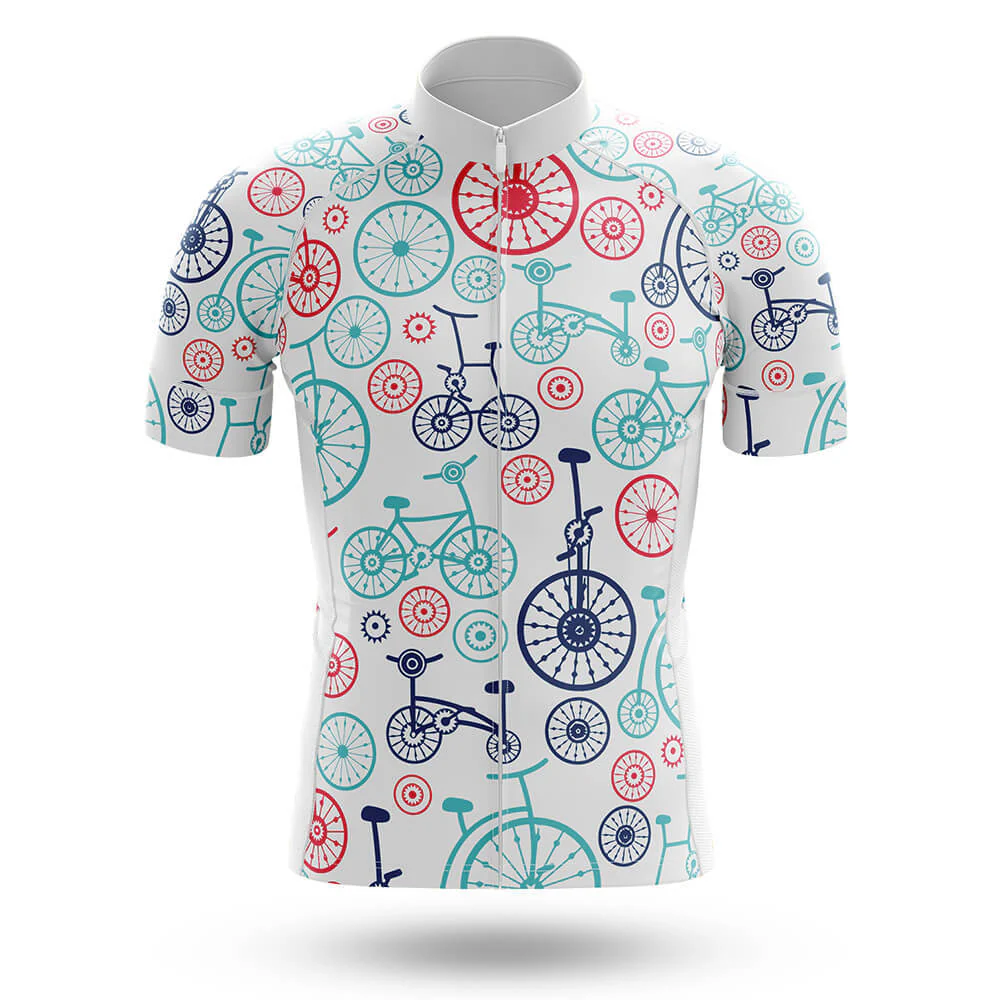 Bike Pattern Men's Cycling Kit - Image 3