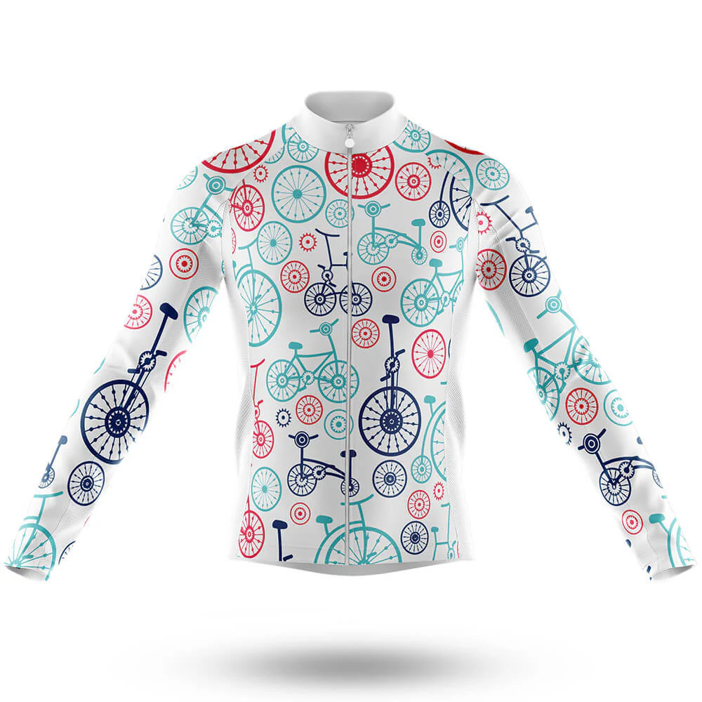 Bike Pattern Men's Cycling Kit - Image 5