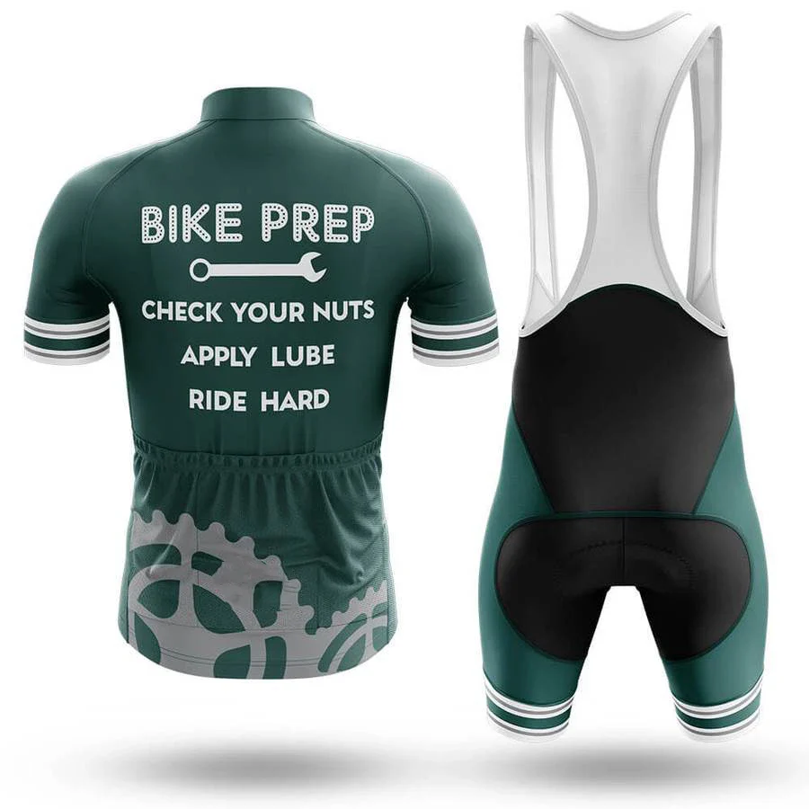 BIKE PREP Men's Short Sleeve Cycling Kit - Image 2
