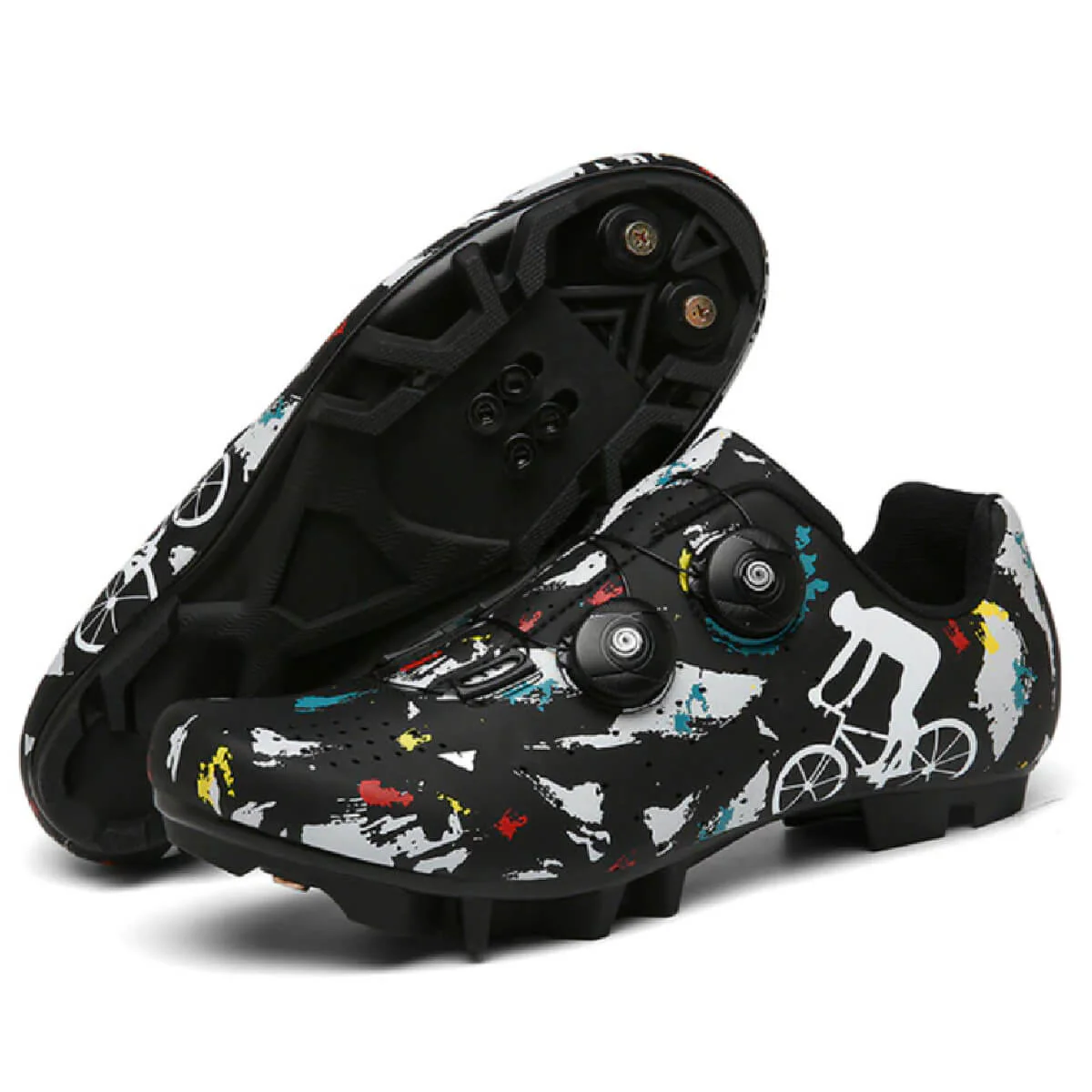 Black Bam Cycling Shoes - Image 3