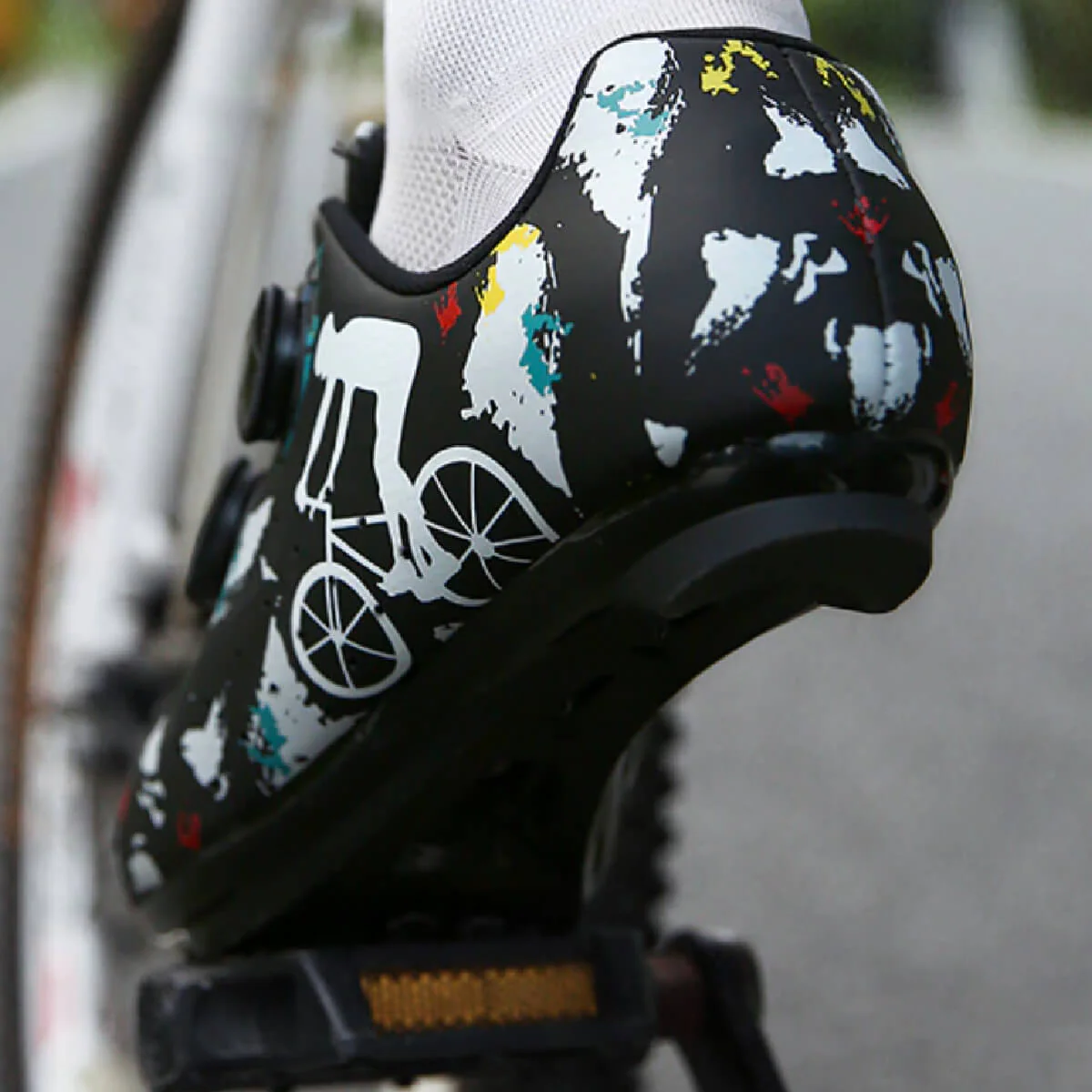 Black Bam Cycling Shoes - Image 7