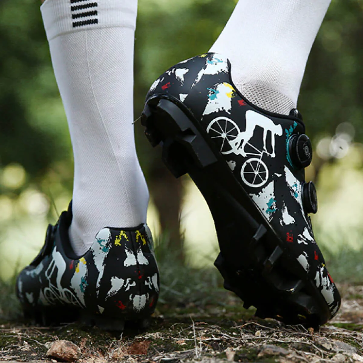 Black Bam Cycling Shoes - Image 8