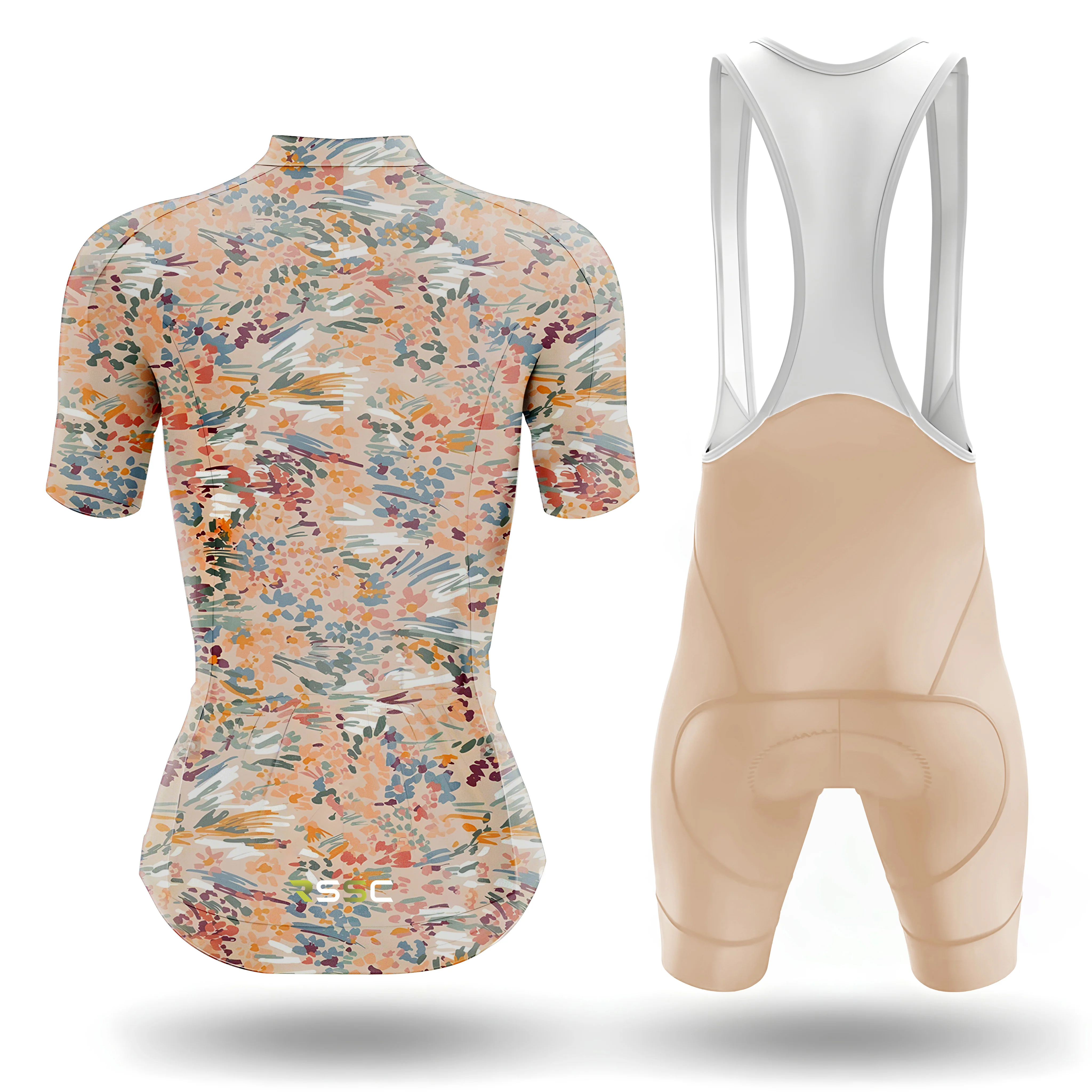 Blooming Flowers Women's Short Sleeve Cycling Kit - Image 2