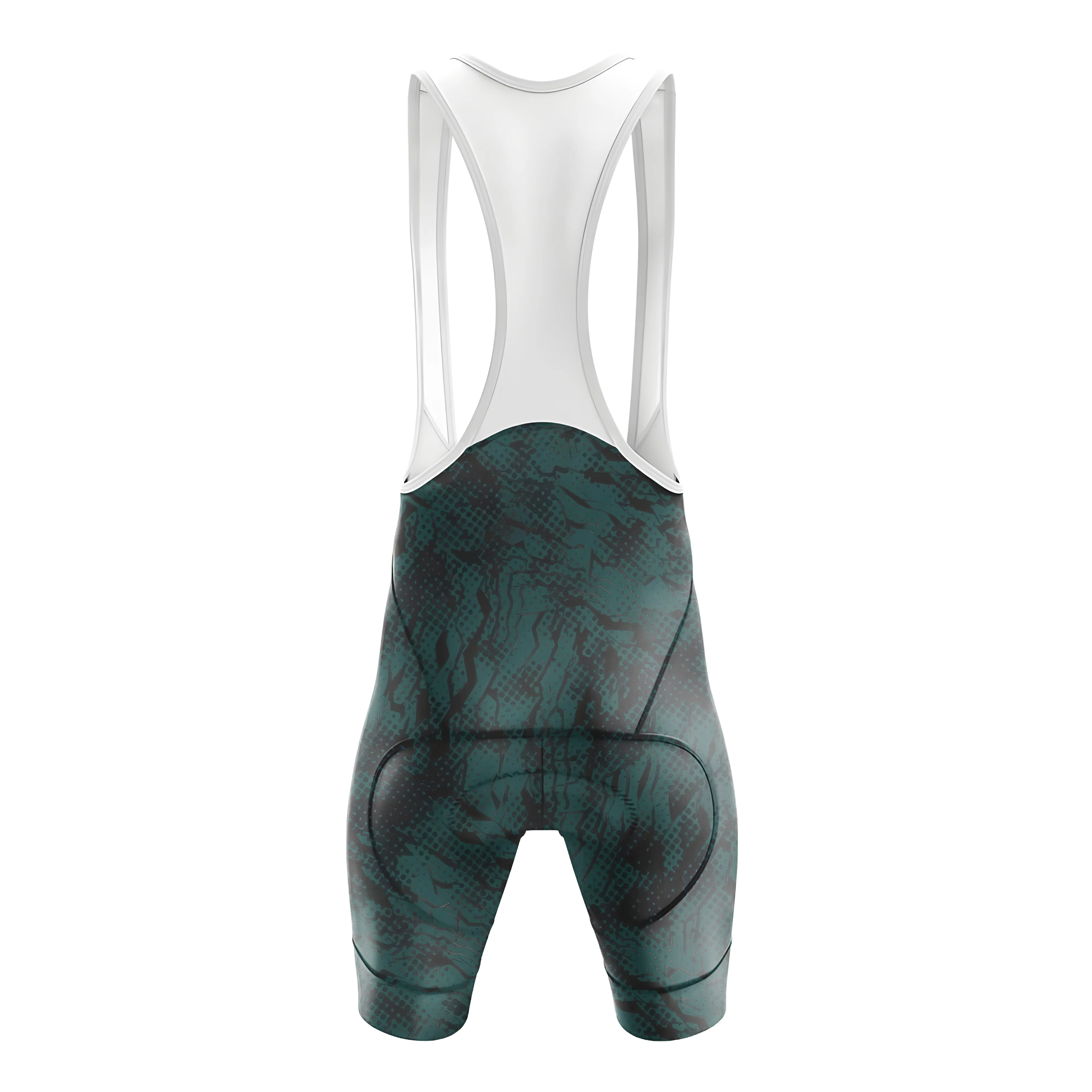 Blue Black Texture Men's Cycling Kit - Image 6