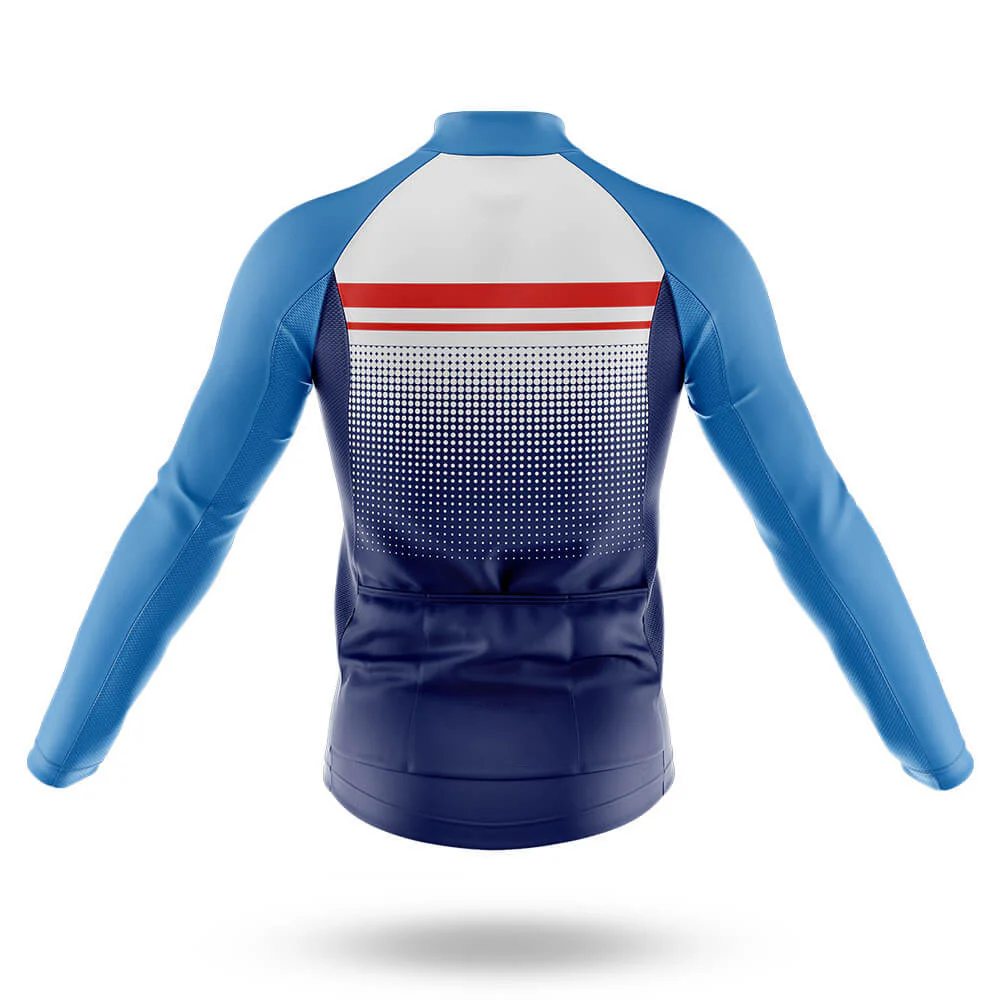 Blue Red Men's Cycling Kit - Image 6
