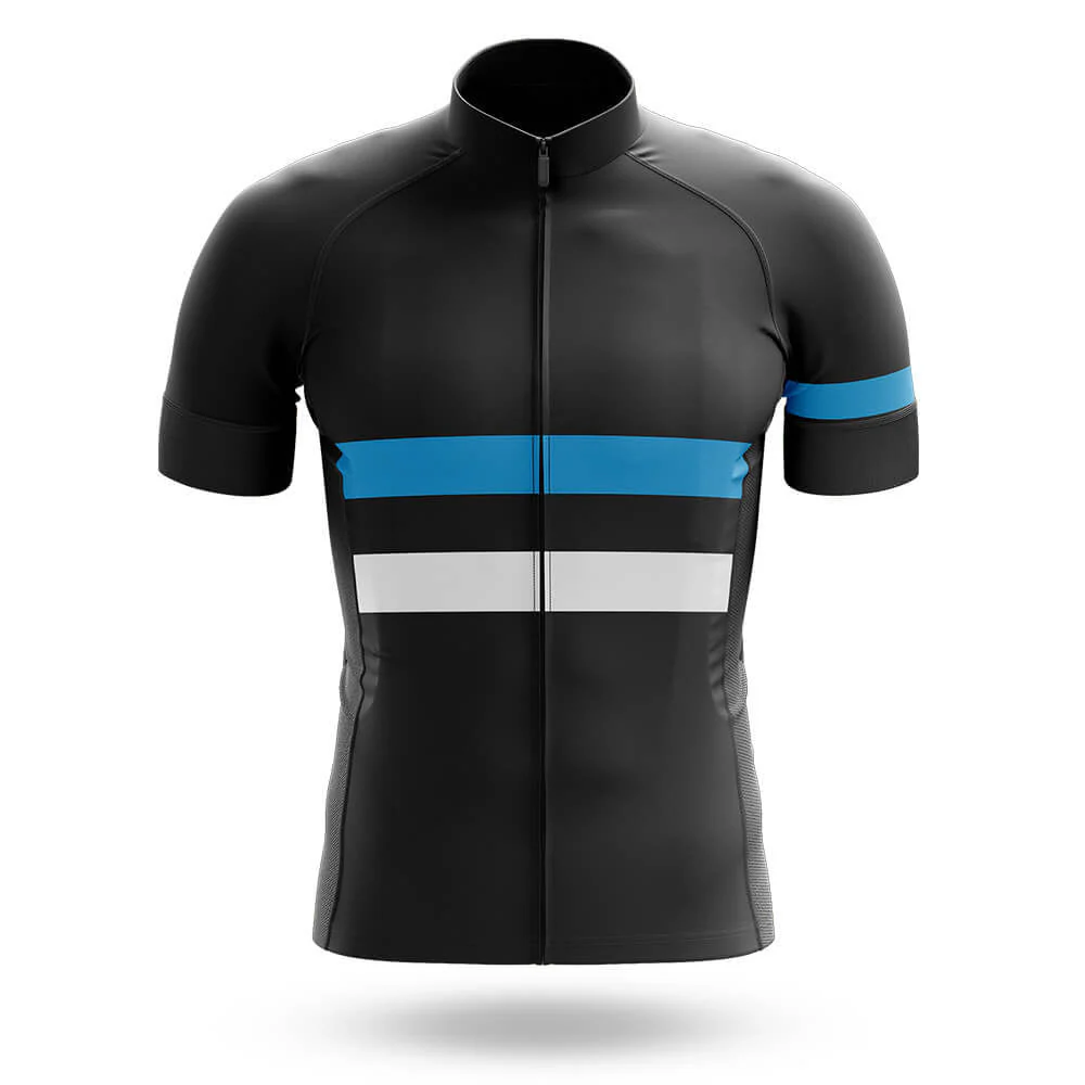 Blue White Lines Men's Cycling Kit - Image 3