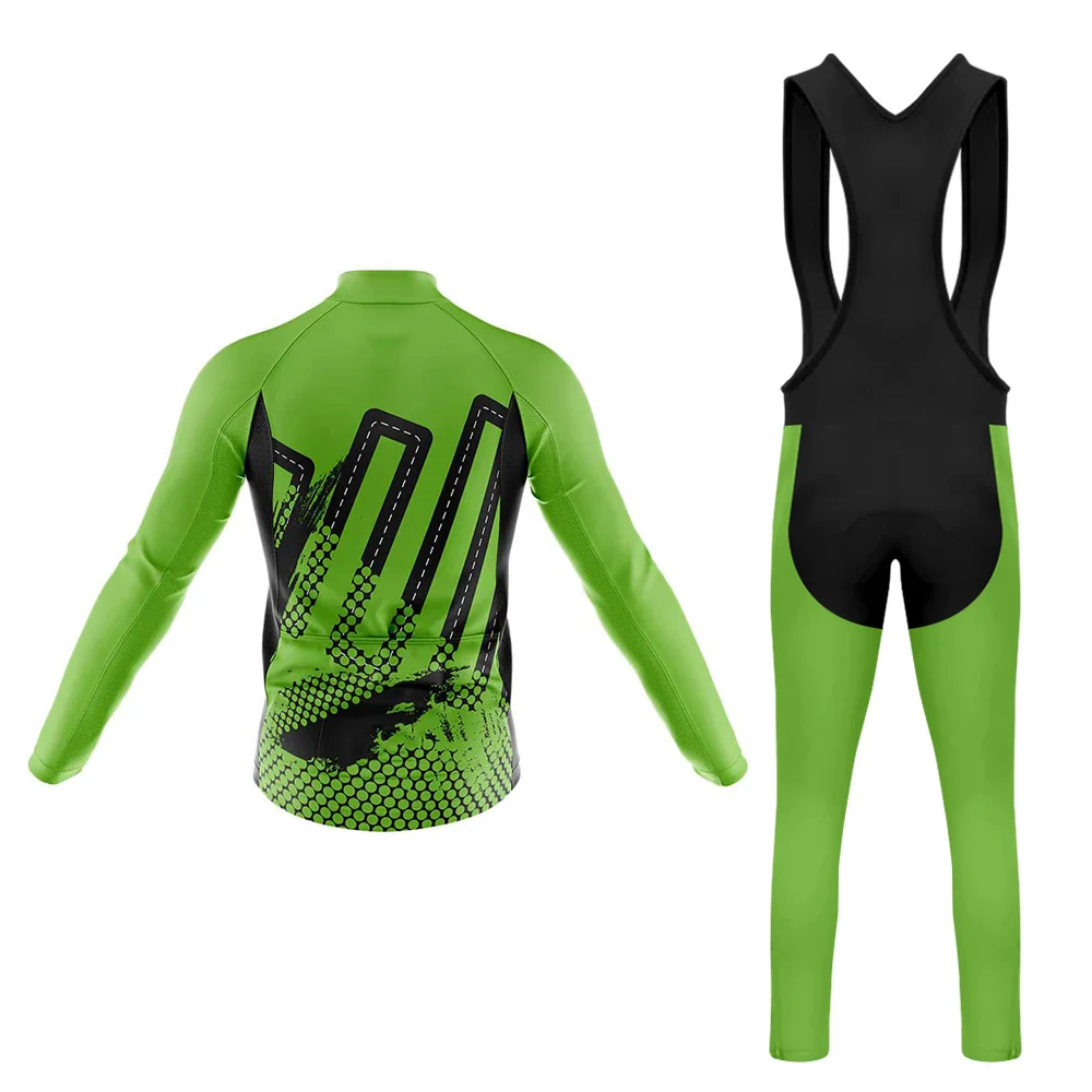 Bold Men's Long Sleeve Cycling Kit - Image 2