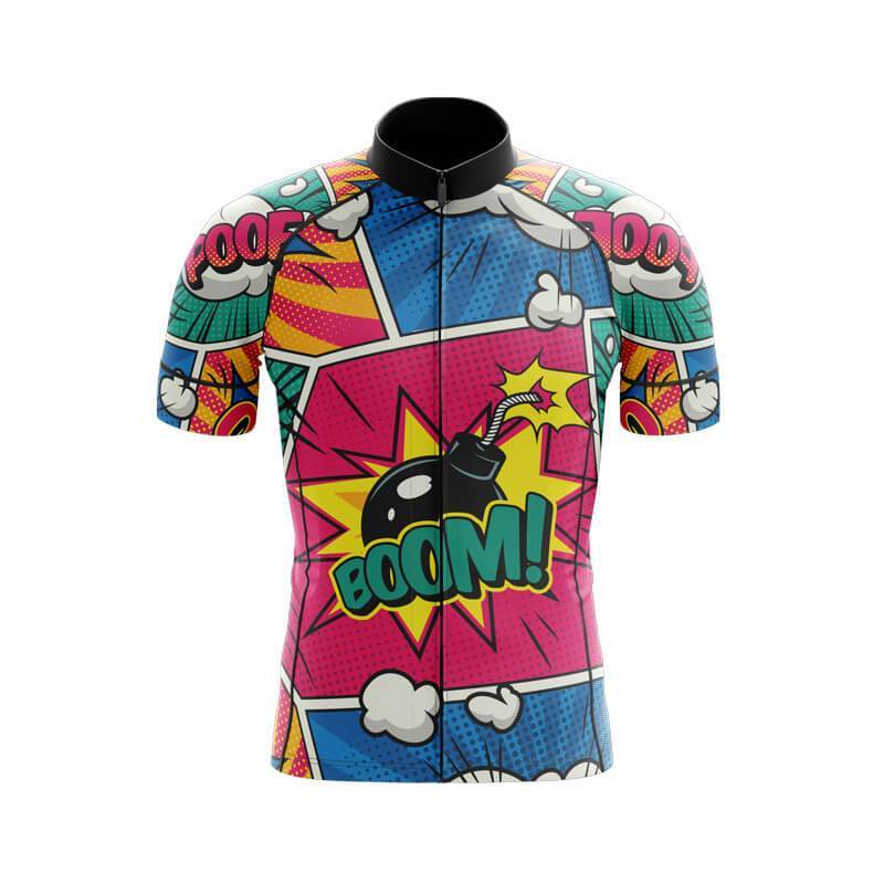 Boom Comic Men's Short Sleeve Cycling Kit - Image 2