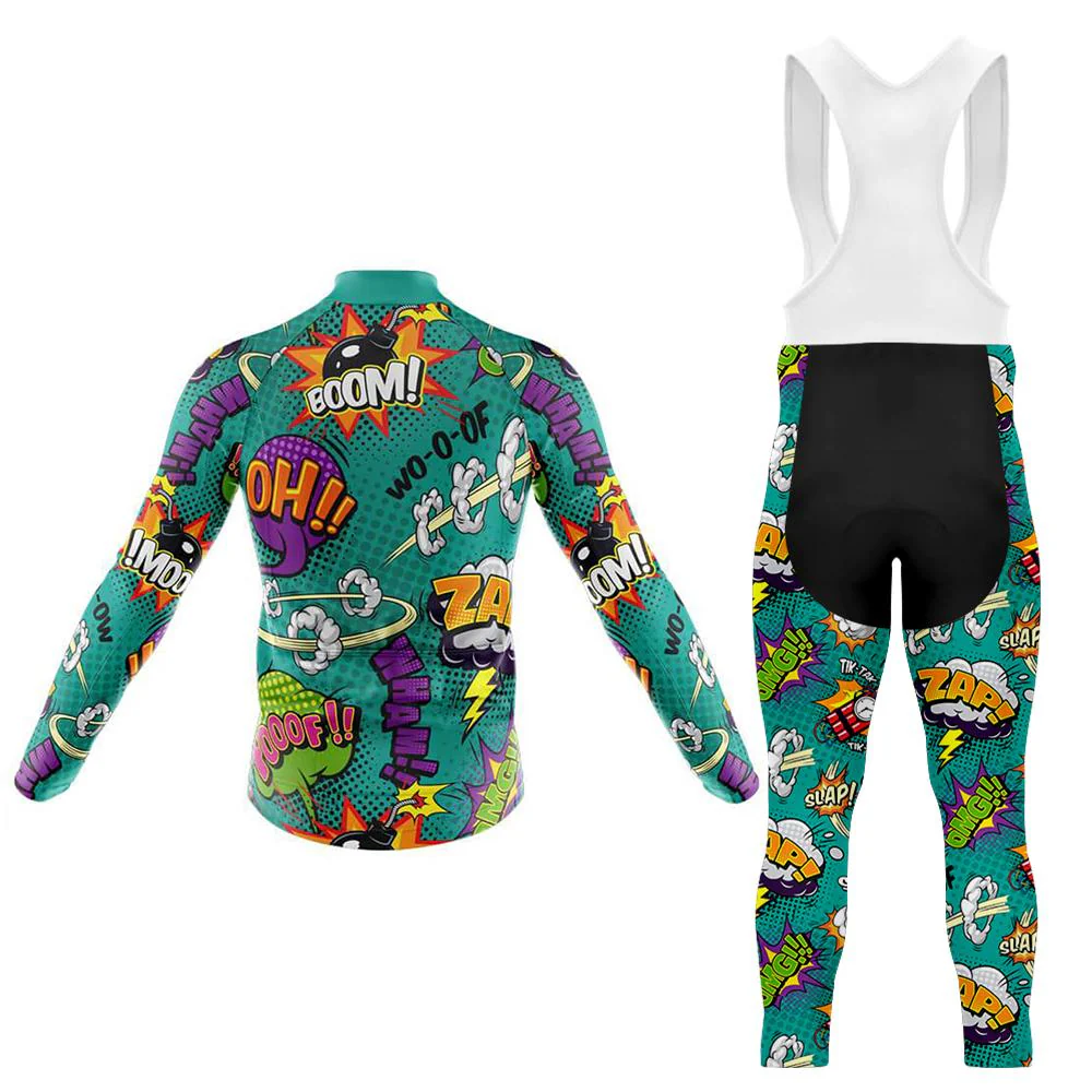 Comics Men's Long Sleeve Cycling Kit - Image 2