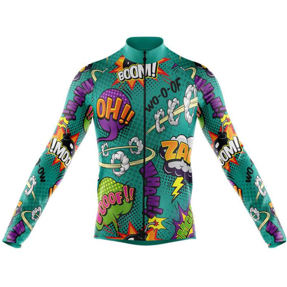 Comics Men's Long Sleeve Cycling Kit - Image 3