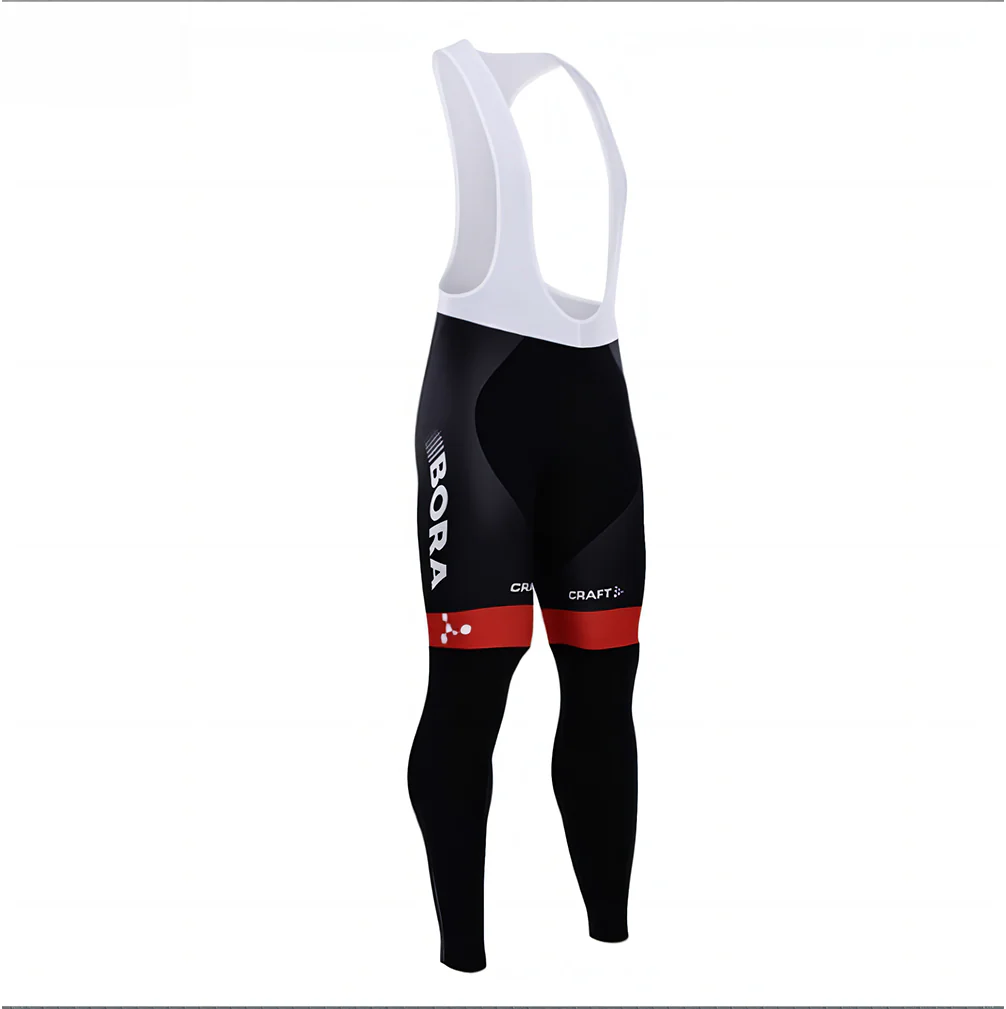 Bora Black Team Cycling Men's Long Sleeve Kit - Image 10