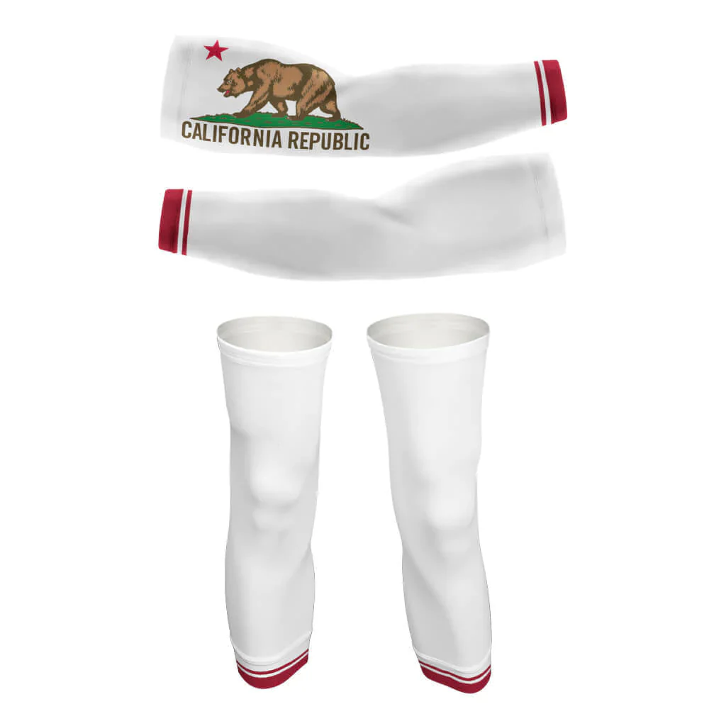 California Flag Arm And Leg Sleeves - Image 6