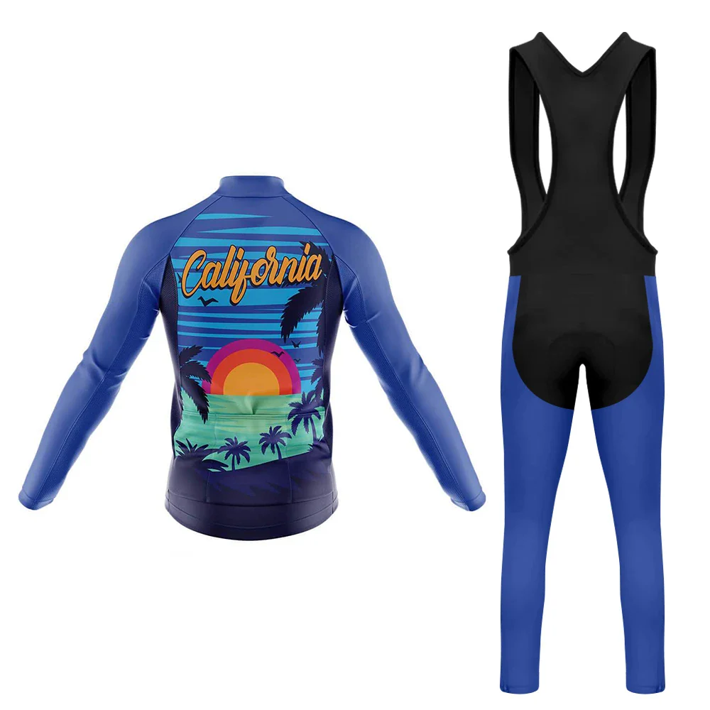 California Summer Men's Long Sleeve Cycling Kit - Image 2