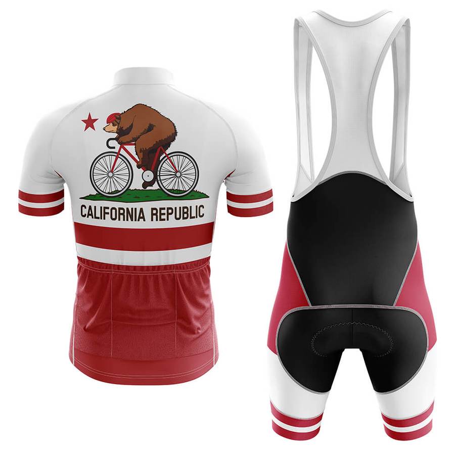 California Republic Men's Short Sleeve Cycling Kit - Image 2