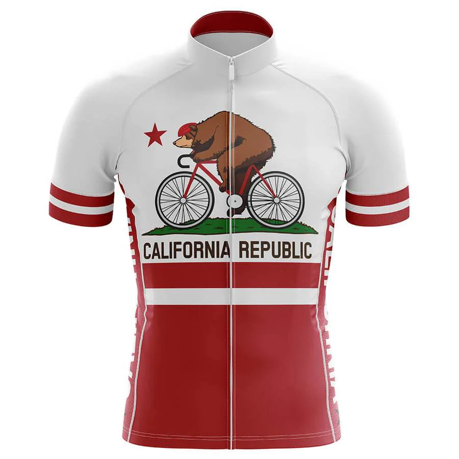 California Republic Men's Short Sleeve Cycling Kit - Image 3