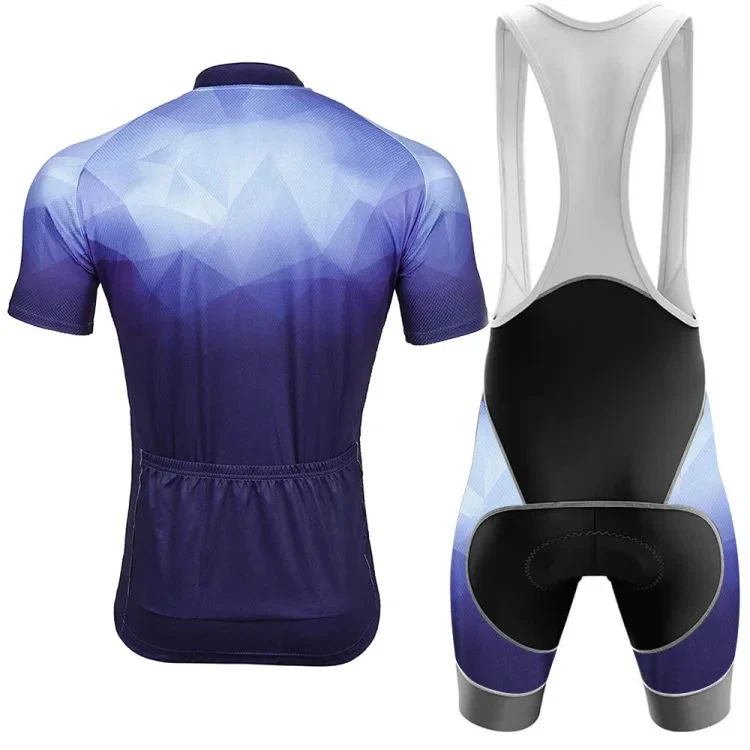 Camo Geometry Men's Short Sleeve Cycling Kit - Image 2