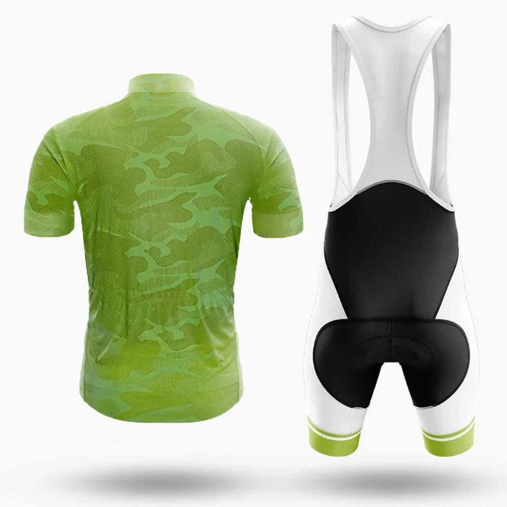 Camo Geometry Men's Short Sleeve Cycling Kit - Image 2