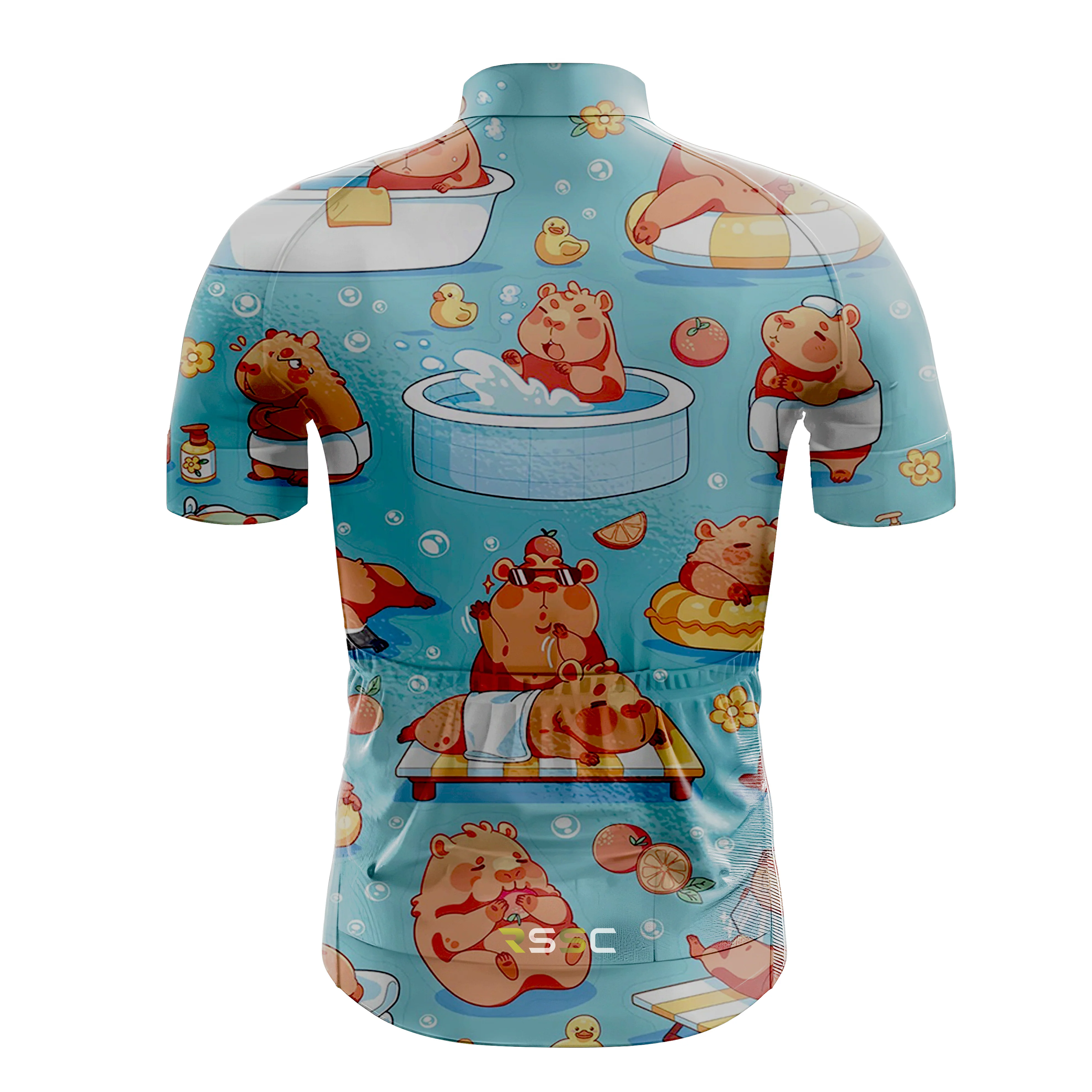 Capybara Cartoon Men's Cycling Kit - Image 4