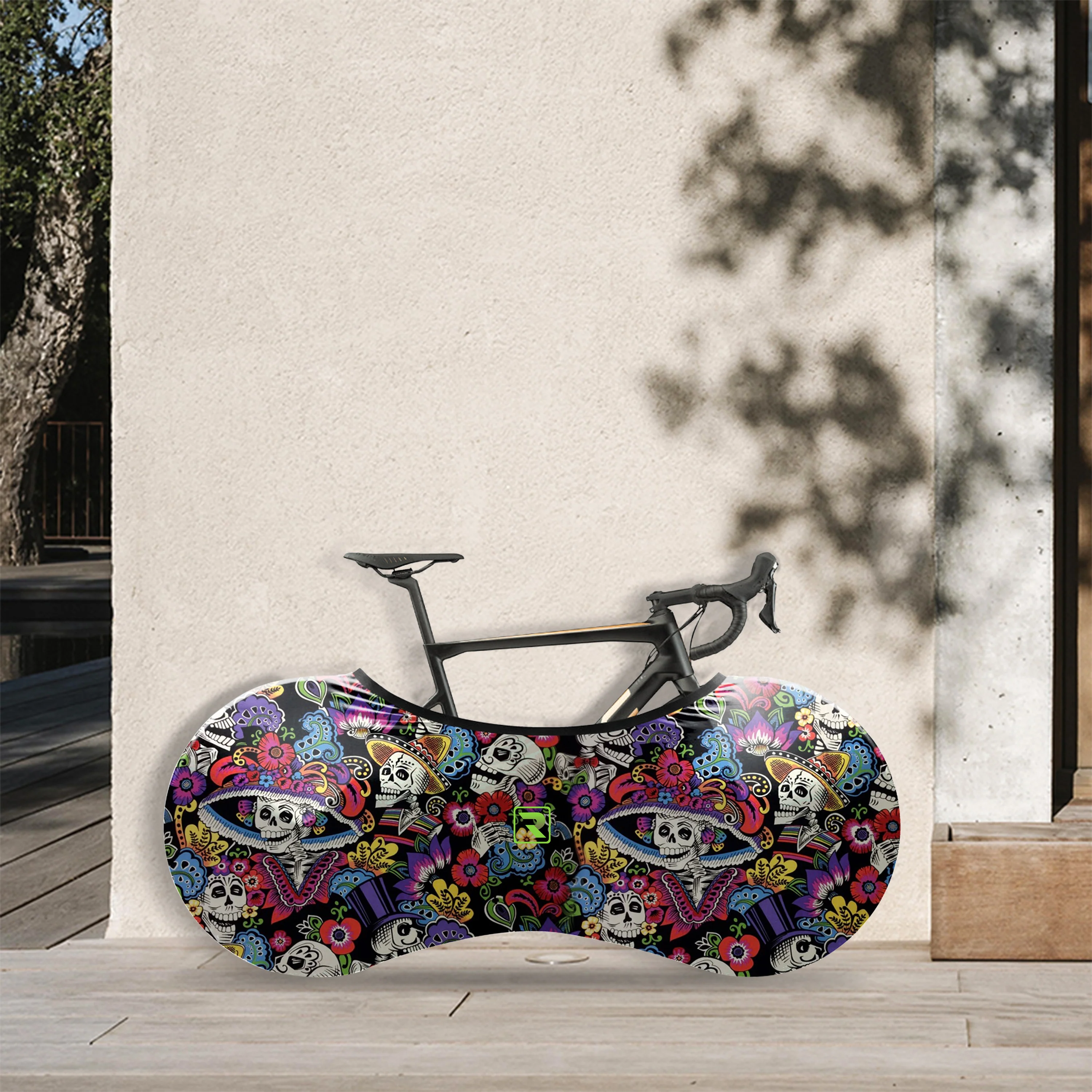 Carnival Girls And Skulls Bicycle Wheels Cover - Image 5