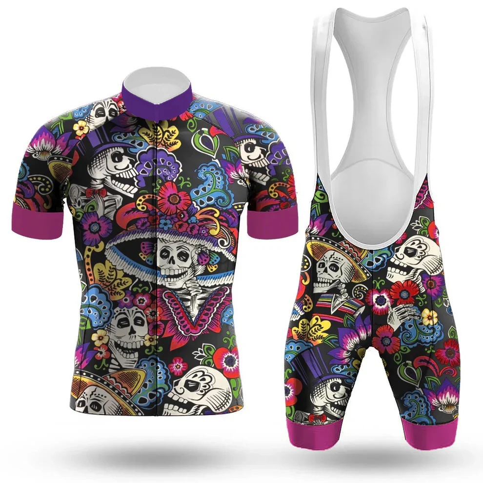 Carnival Girls and Skulls Men's Cycling Kit