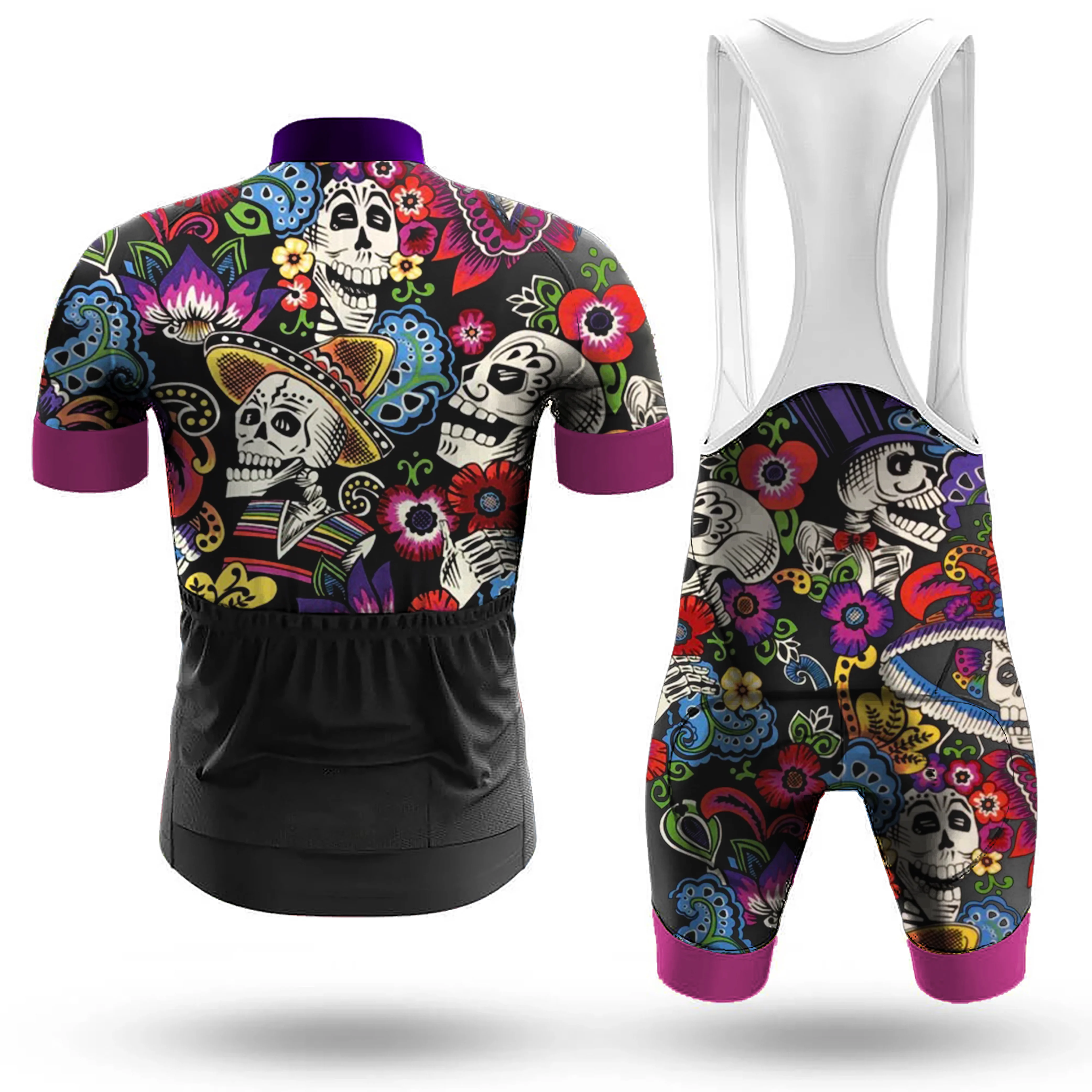 Carnival Girls and Skulls Men's Cycling Kit - Image 2