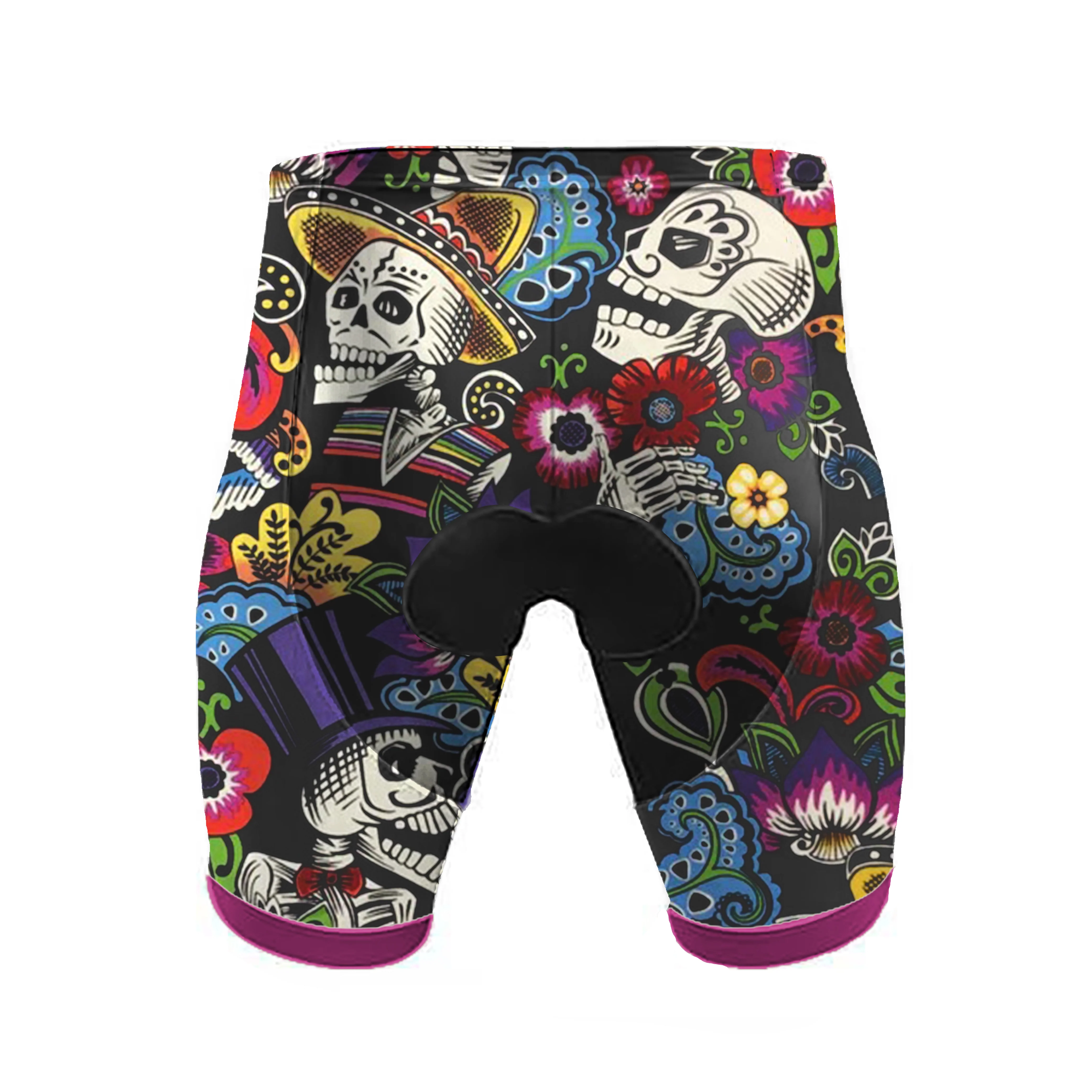 Carnival Girls and Skulls Women's Short Sleeve Cycling Kit - Image 6
