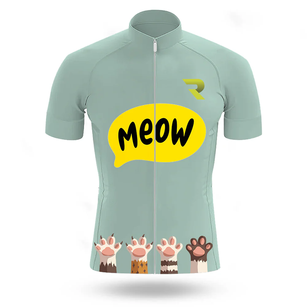 Cat Meow Men's Short Sleeve Cycling Kit - Image 3