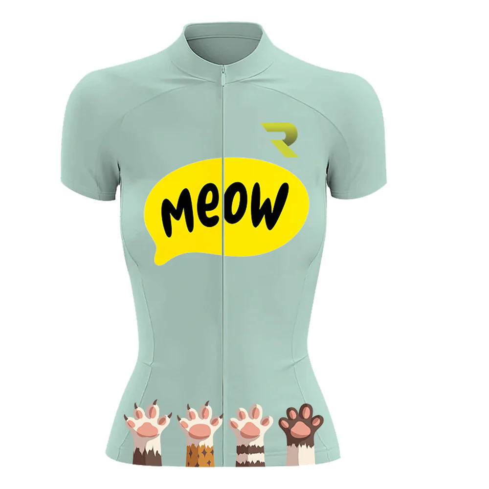 Cat Meow Women's Short Sleeve Cycling Kit - Image 3