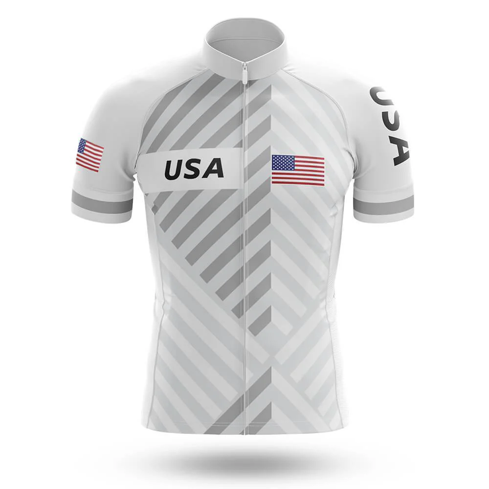 Classic USA Men's Short Sleeve Cycling Kit - Image 3
