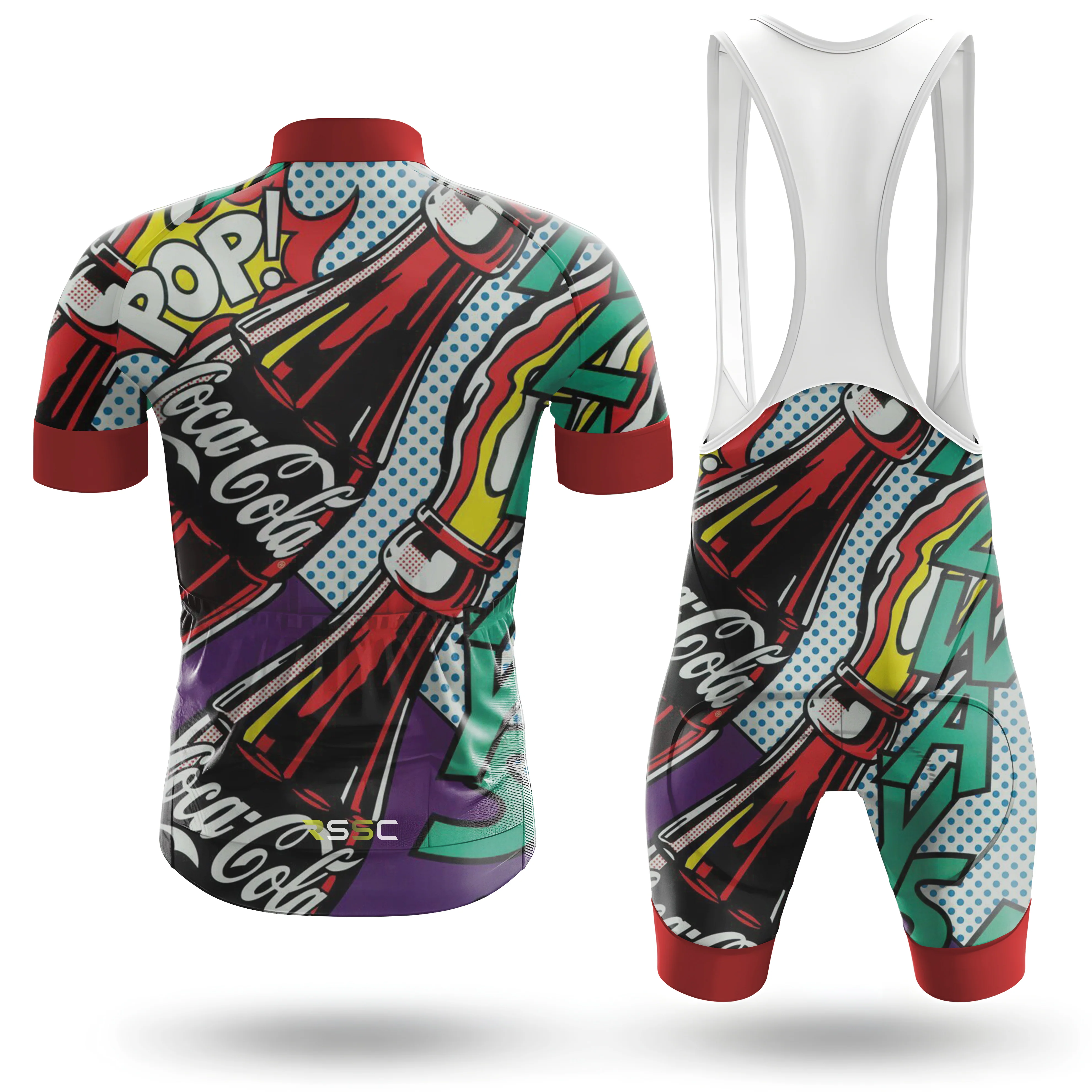 Coca Cola Retro Men's Cycling Kit - Image 2