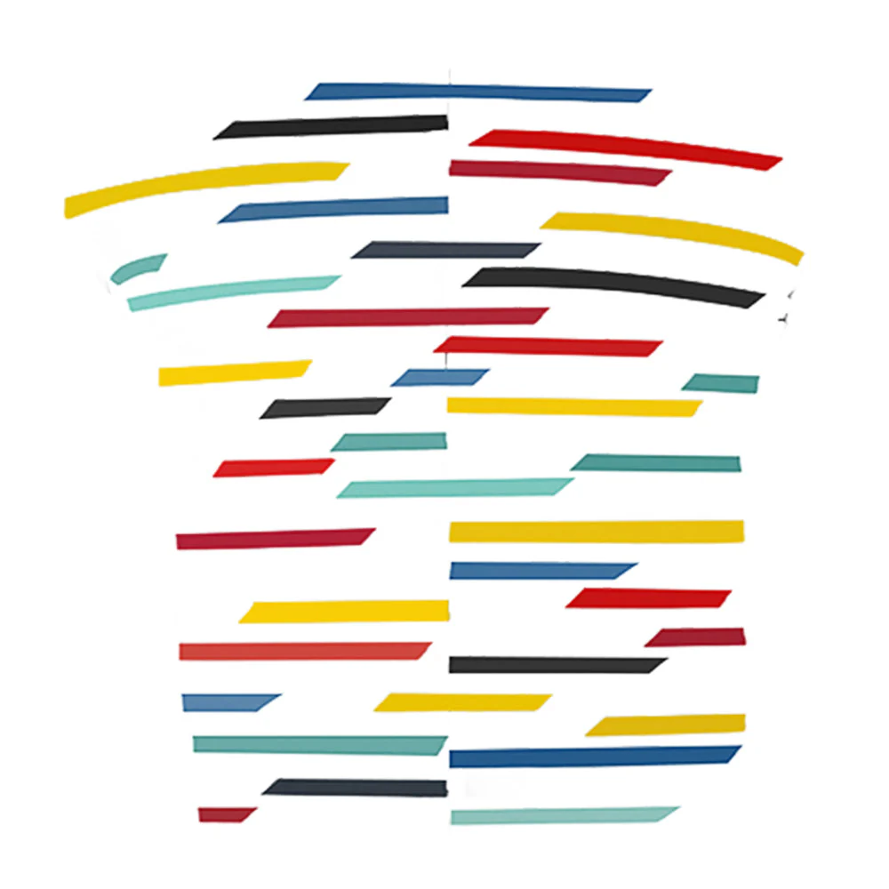 Colored Lines Kid's Cycling Kit - Image 3