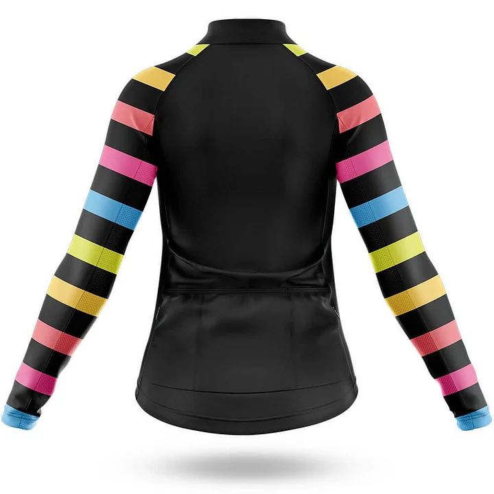 Colorful Black Women's Cycling Kit - Image 6