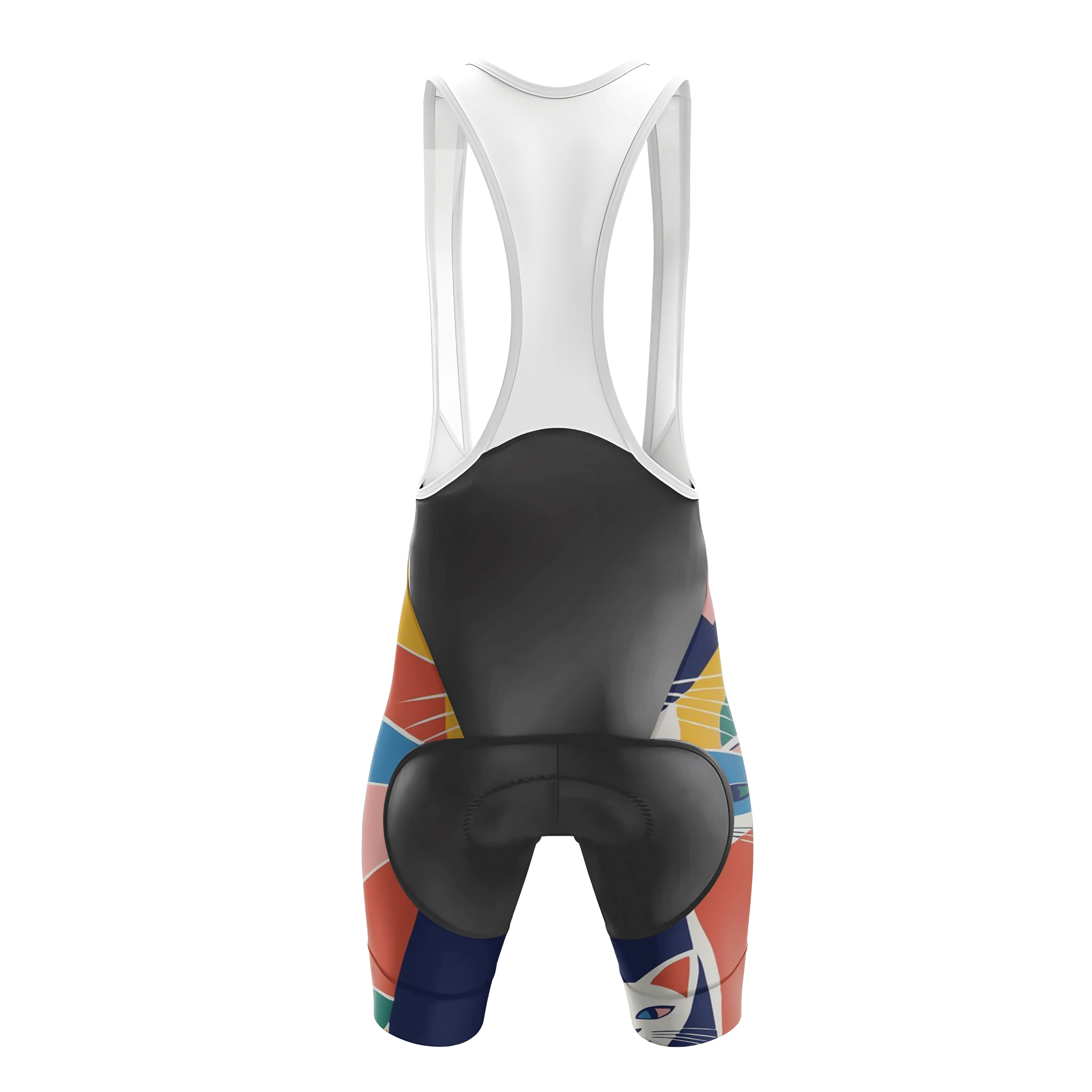 Colorful Cat Family Women's Short Sleeve Cycling Kit - Image 6